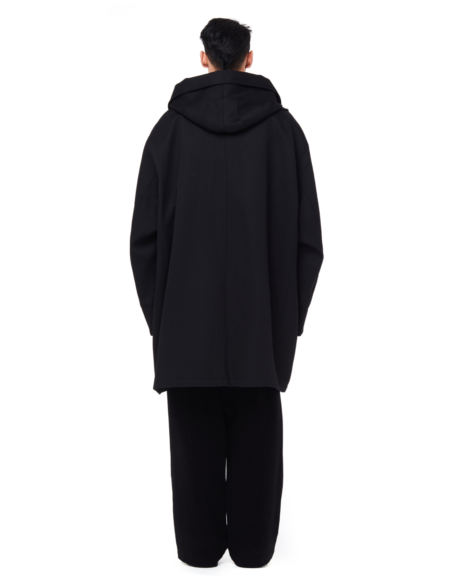 Raf Simons Шерстяная парка с капюшоном