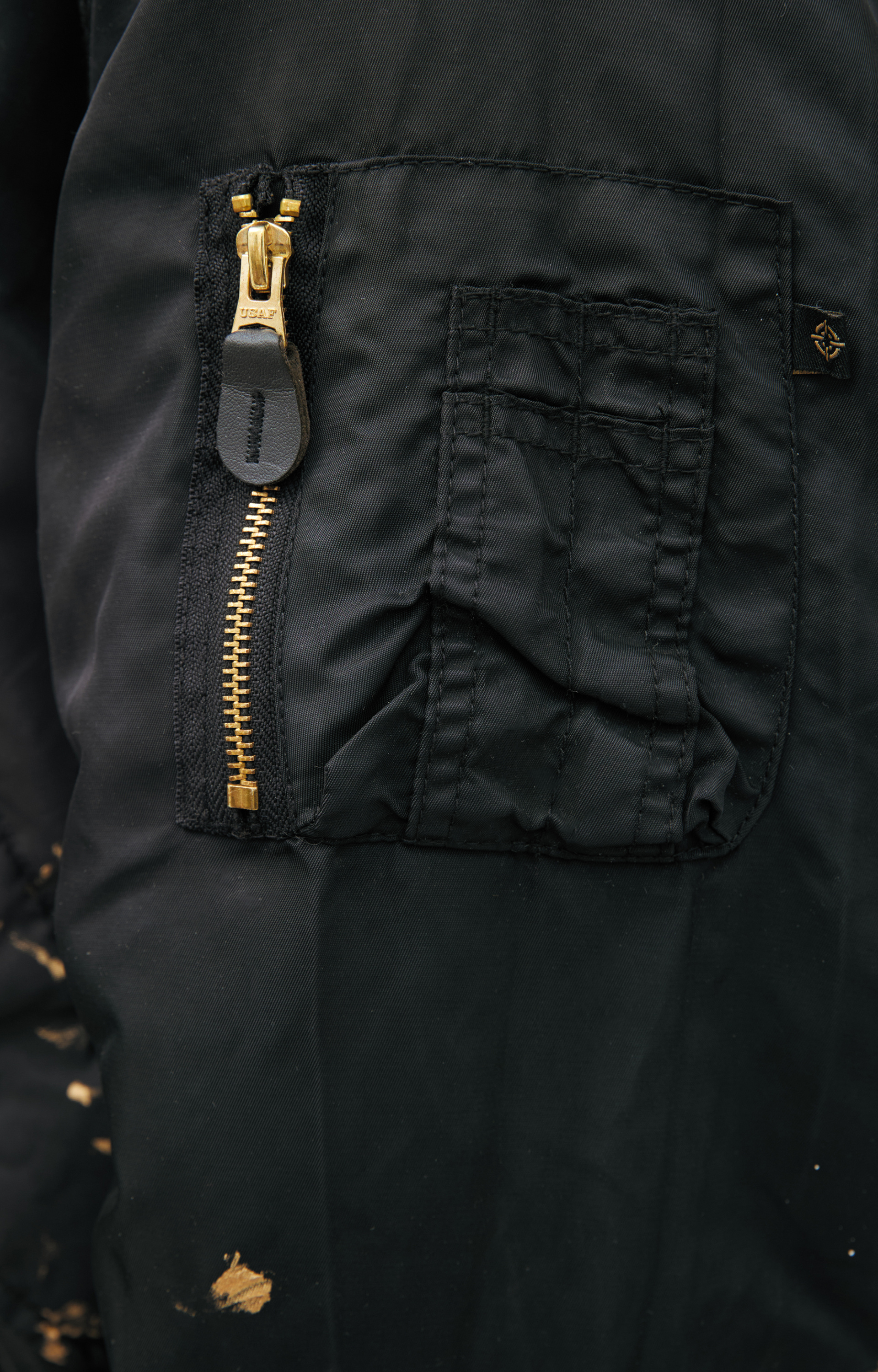 Mastercraft Union Бомбер с эффектом краски