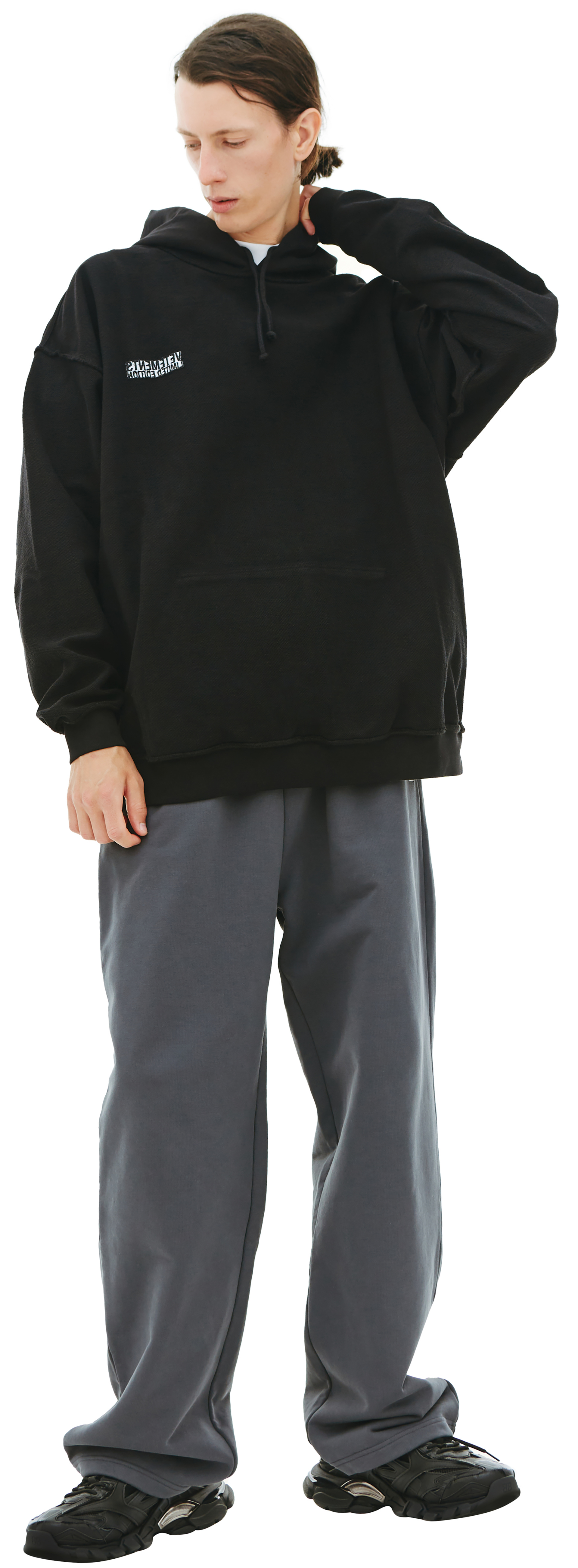 VETEMENTS Худи со швами наизнанку