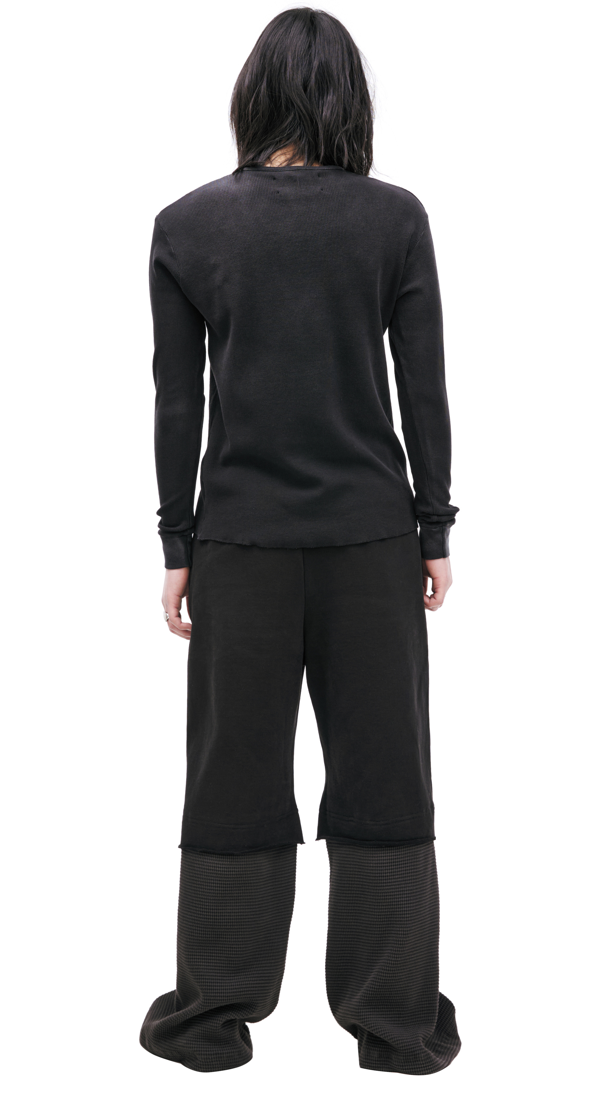 Satoshi Nakamoto Черный лонгслив с логотипом