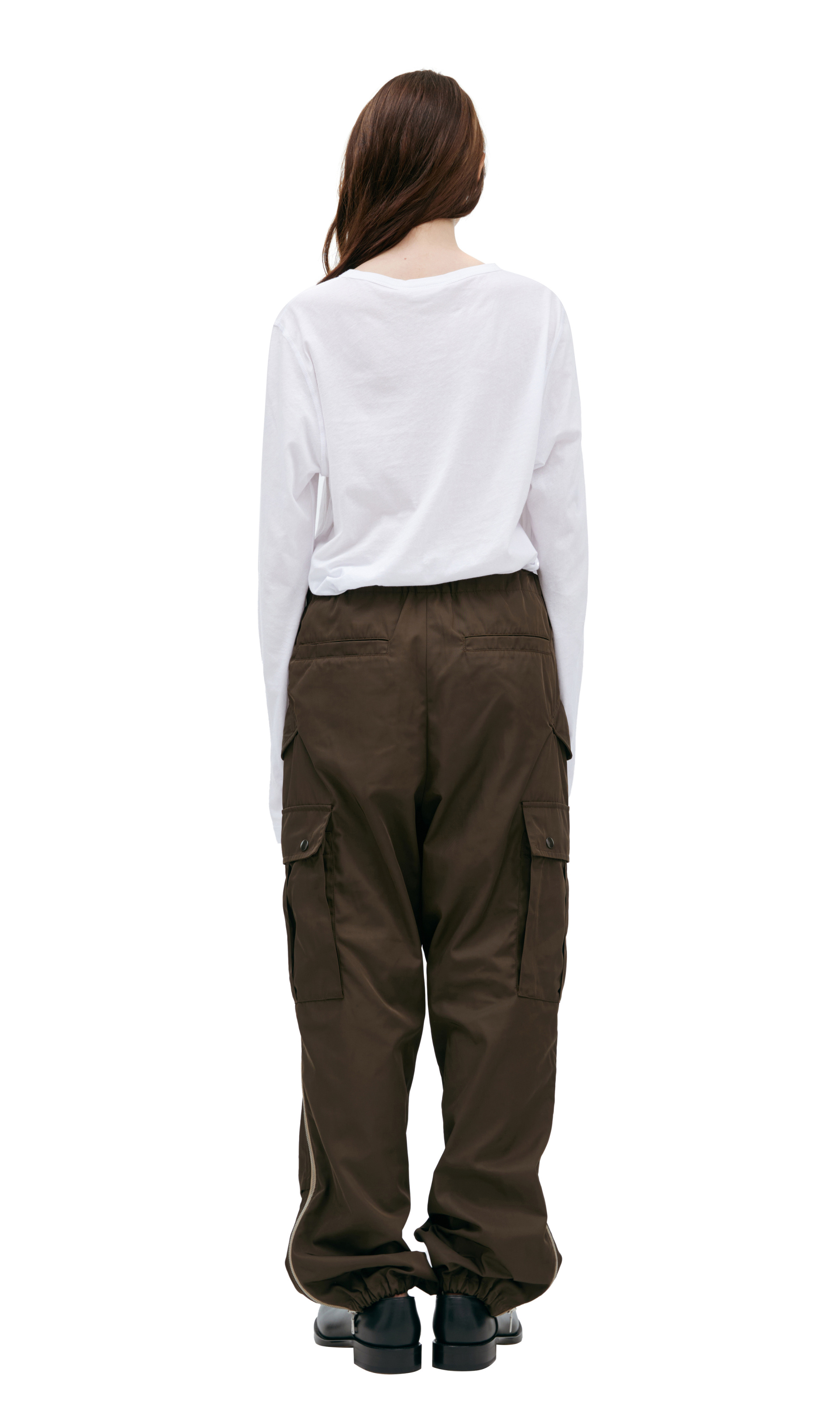 Dries Van Noten Брюки карго с молниями