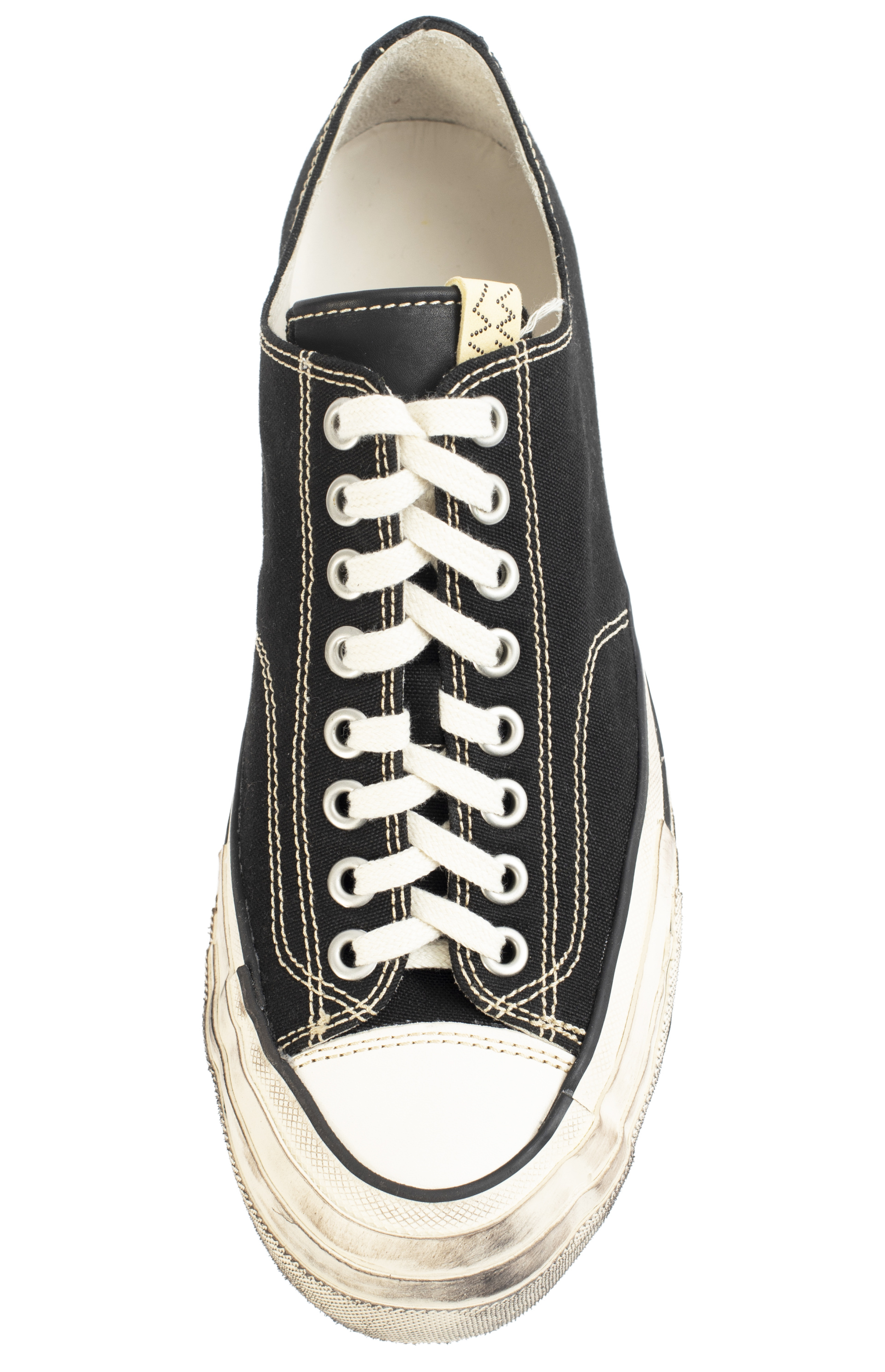 visvim Черные кеды Skagway на платформе