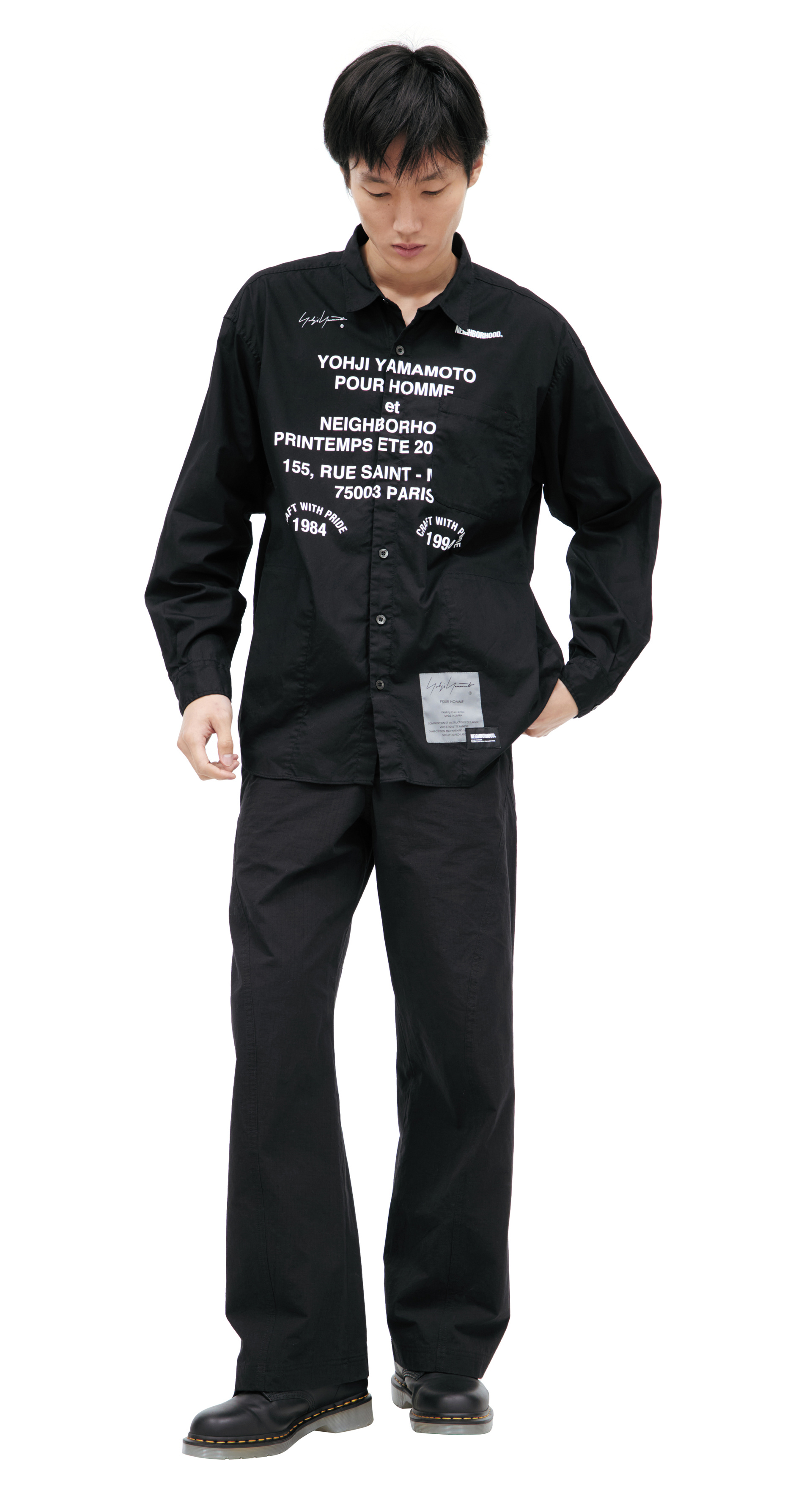 Yohji Yamamoto Рубашка