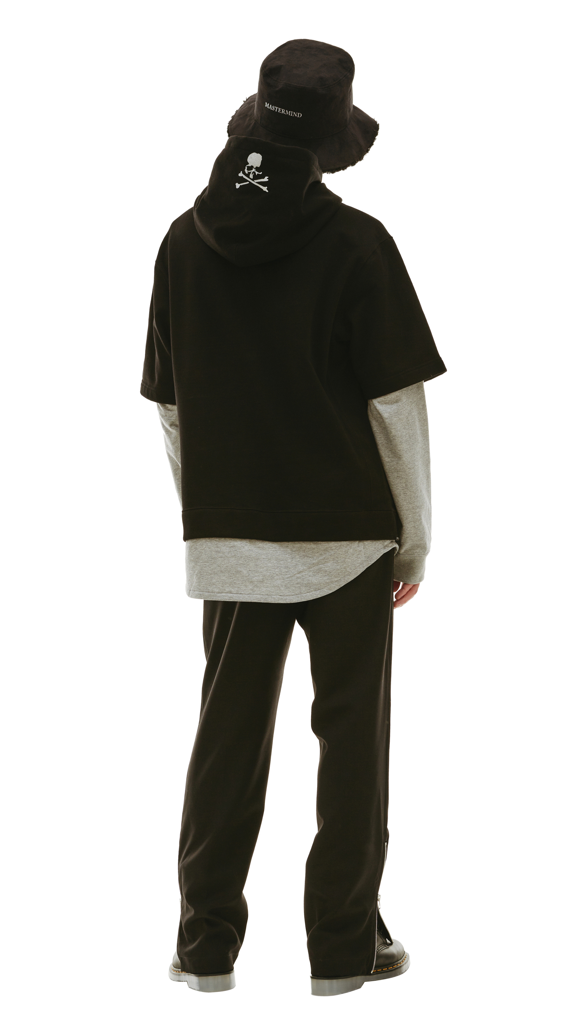 Mastermind WORLD Комбинированное худи с логотипом