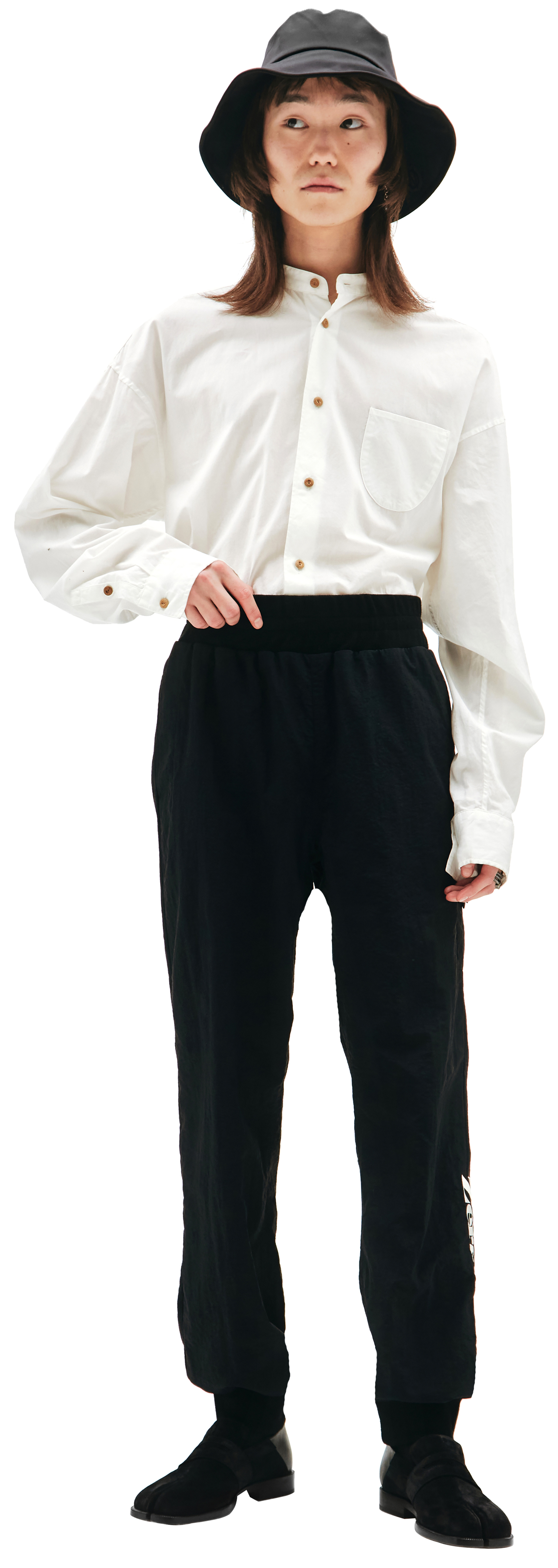 Undercover Брюки на резинке с вышивкой Zerstoren