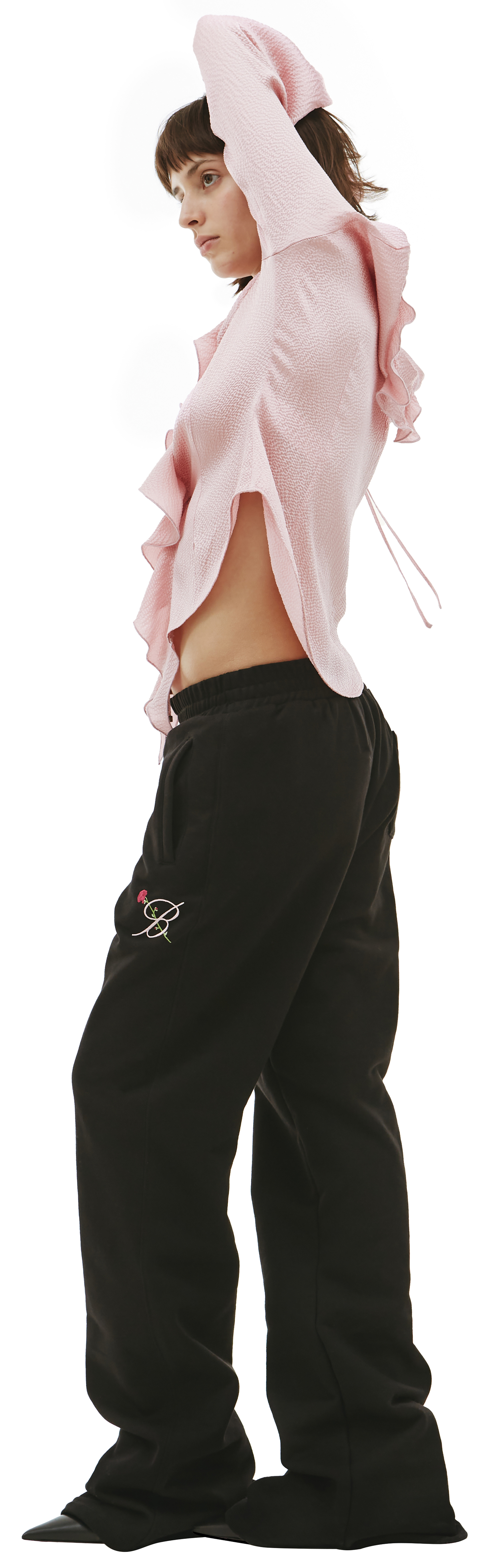 Blumarine Спортивные брюки с вышитым логотипом