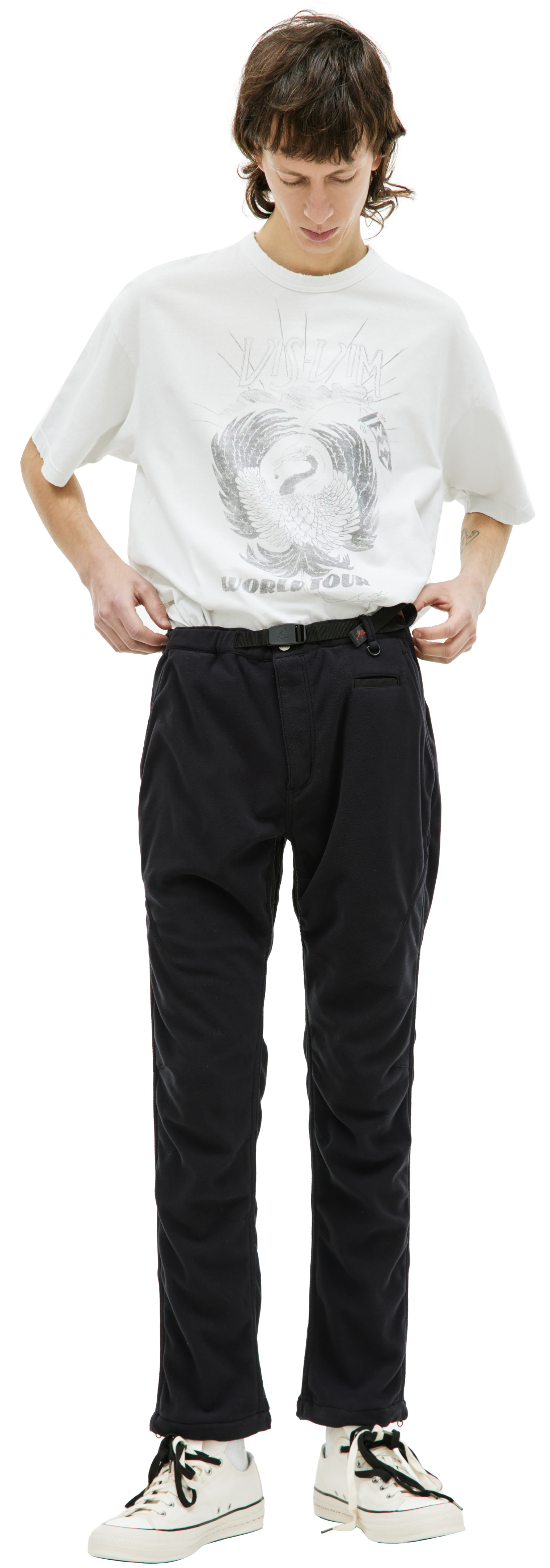 Undercover Зауженные брюки Undercover x nonnative х Gramicci с карабином