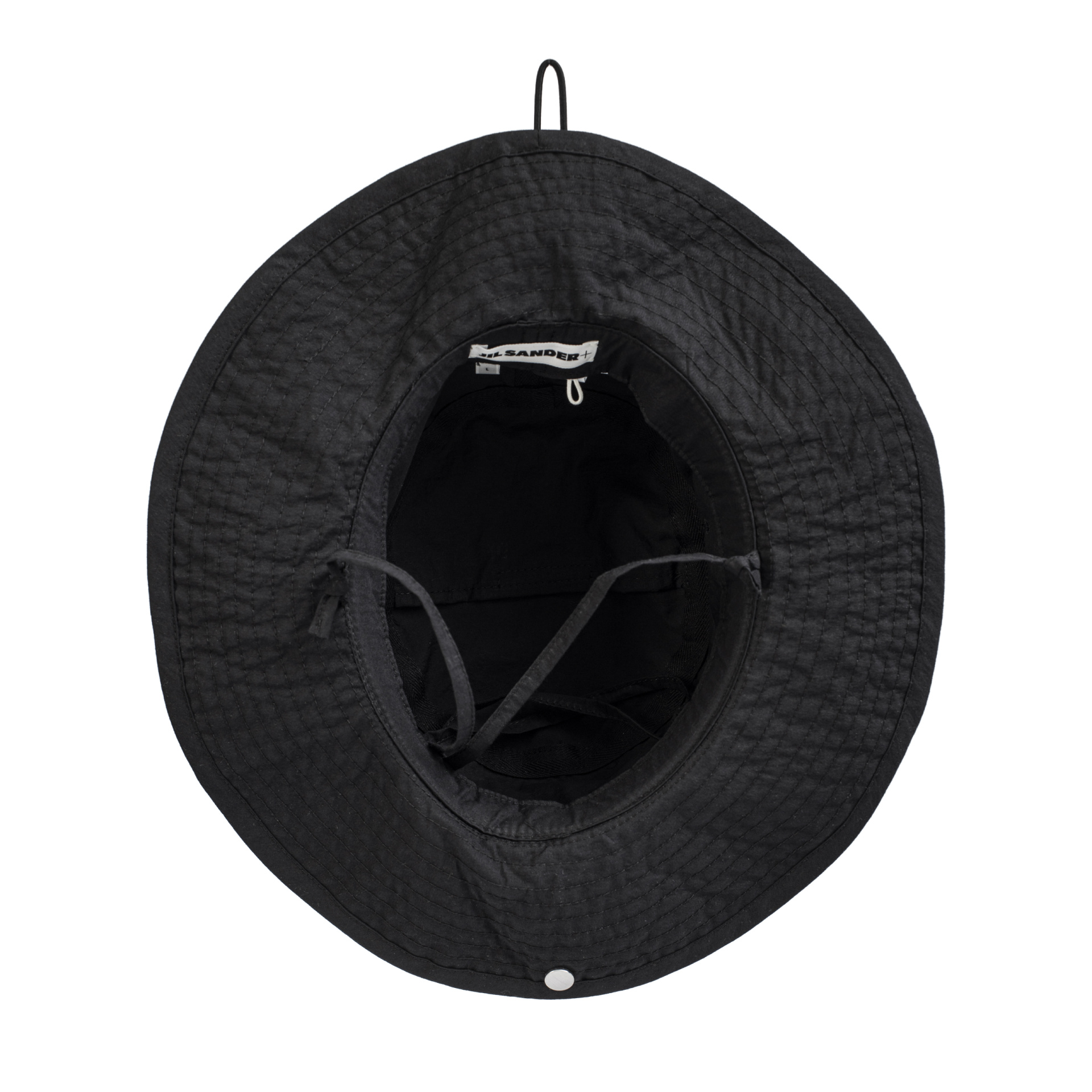 Jil Sander Черная панама с утяжкой