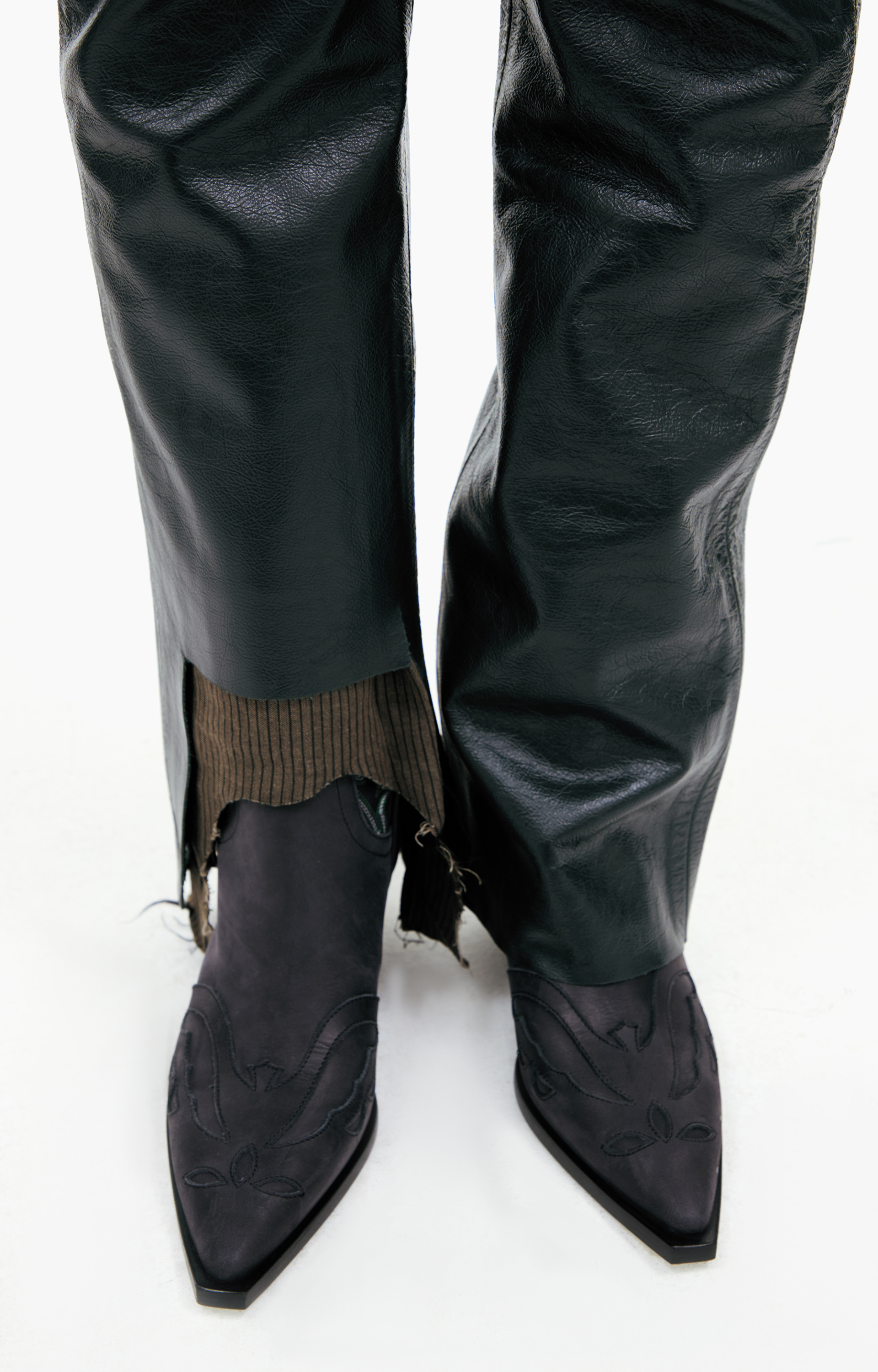 Enfants Riches Déprimés Кожаные брюки