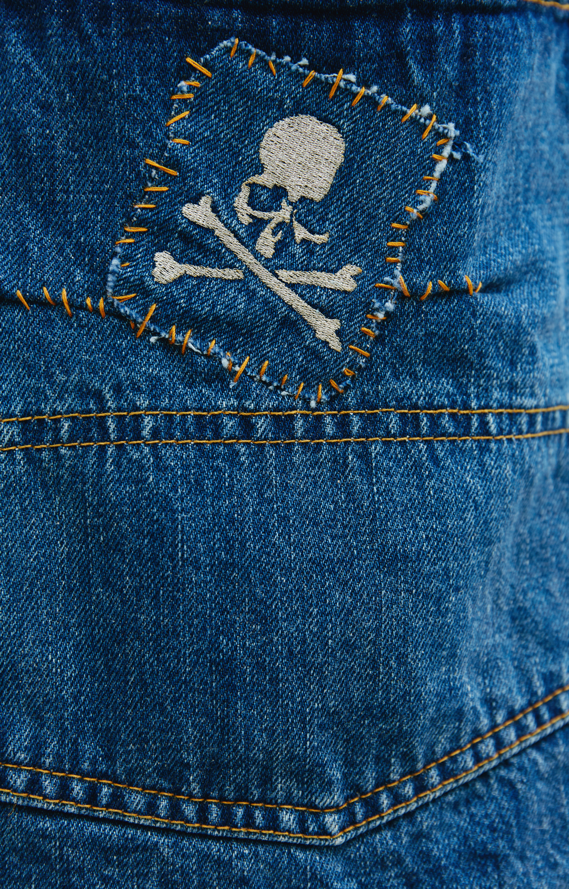 Mastermind WORLD Джинсовый пиджак с карманами