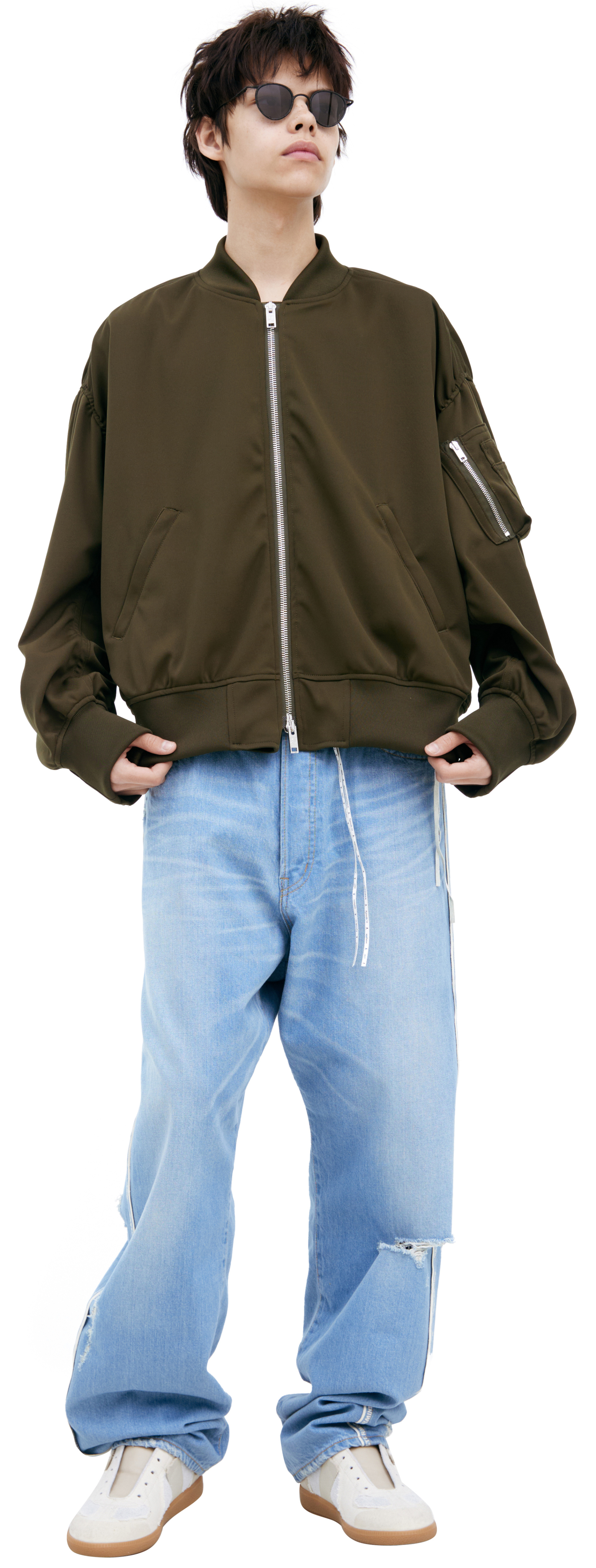 Mastermind WORLD Оверсайз бомбер с логотипом