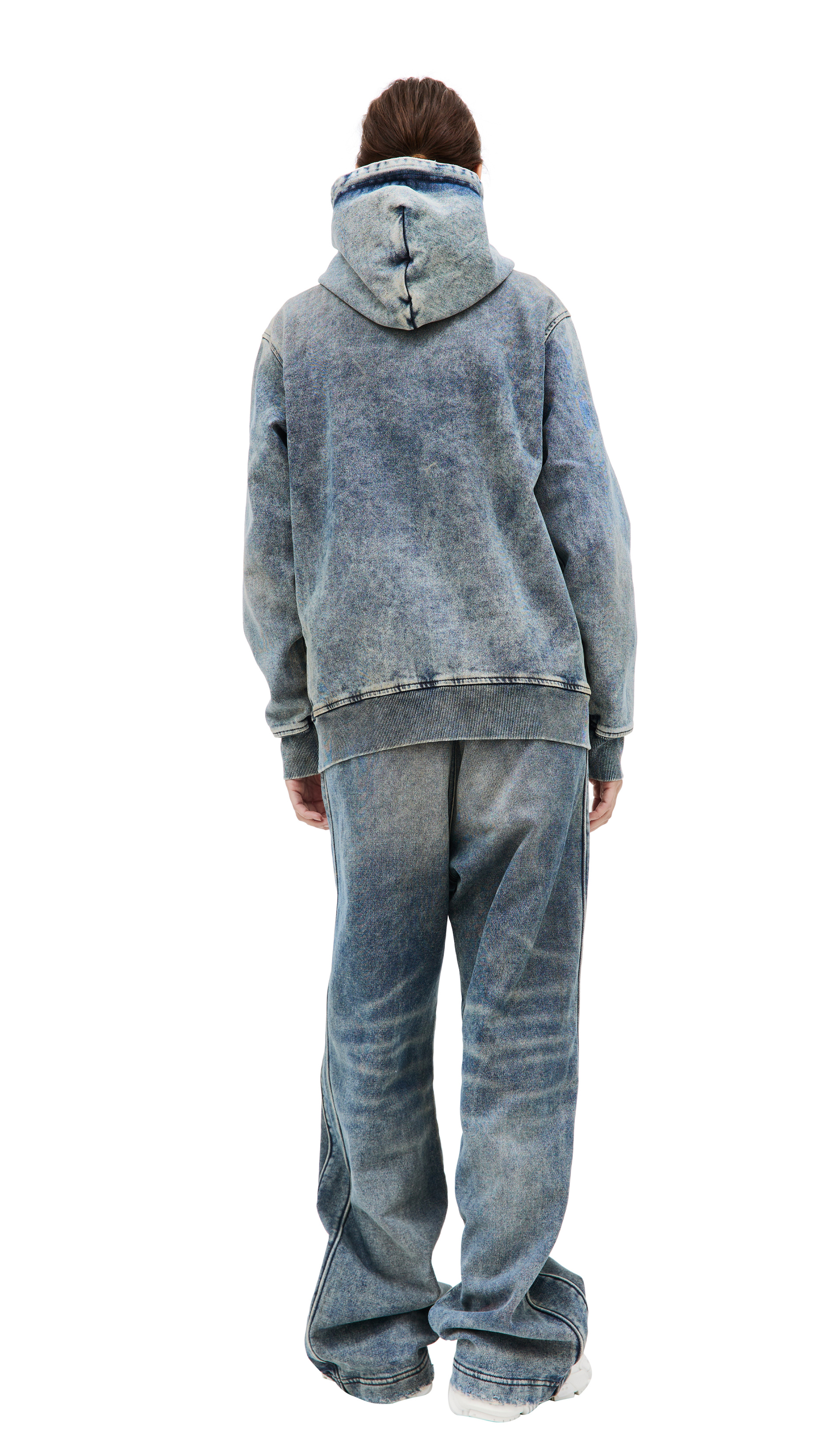 Diesel Джинсовое худи D-Gir-Ne на молнии