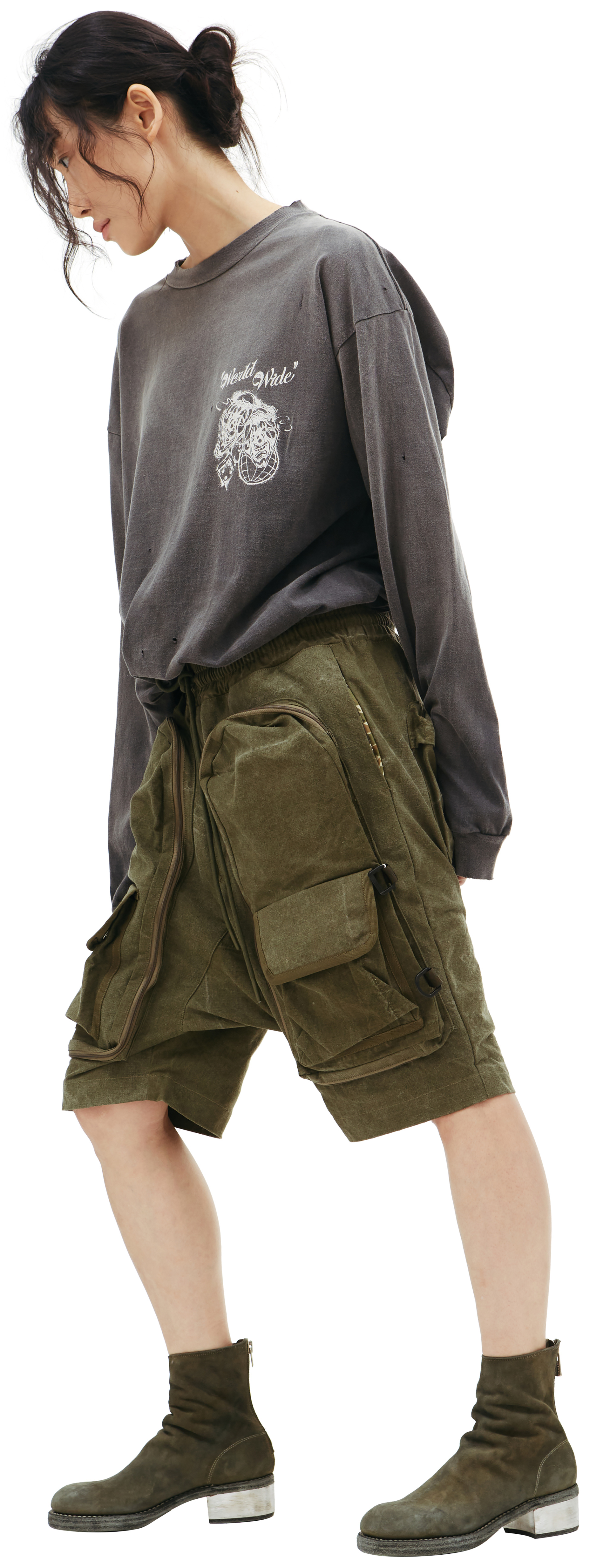 Readymade Шорты карго с карманами