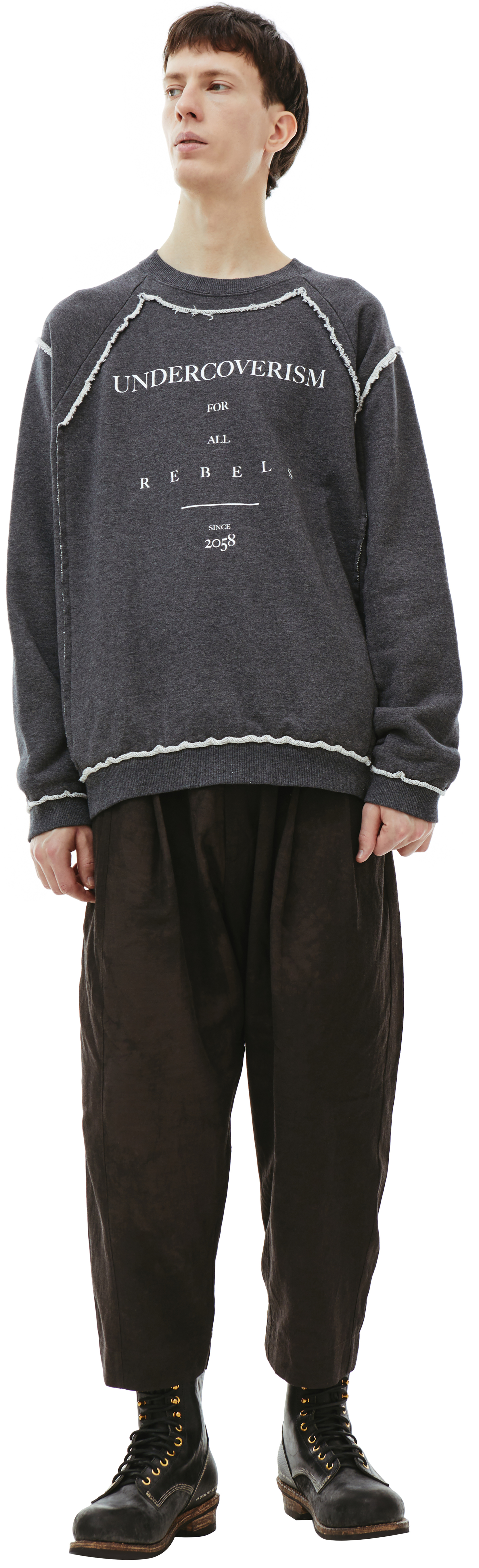 Undercover Серый свитшот Undercoverism