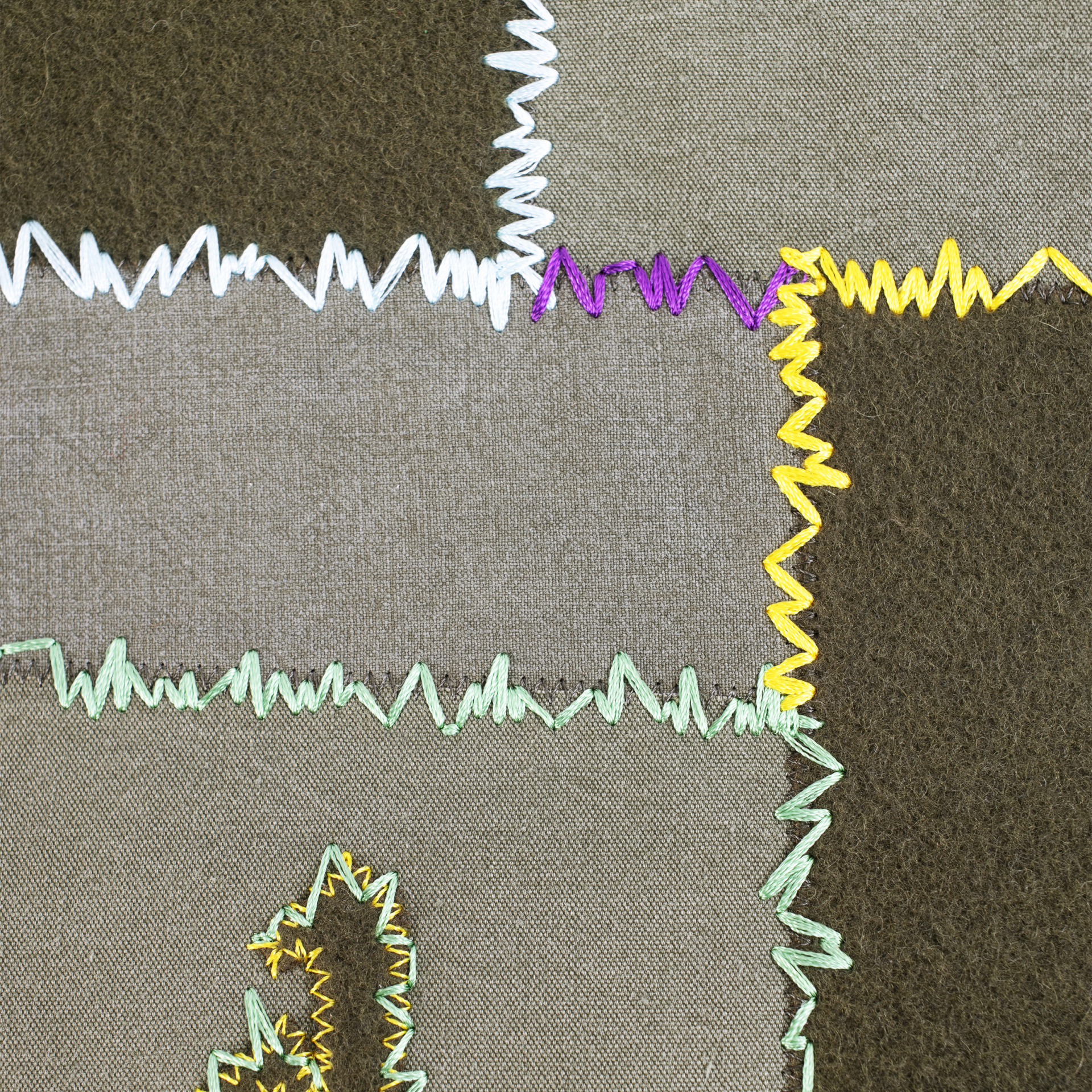 Readymade Сумка в стиле пэчворк на цепочке