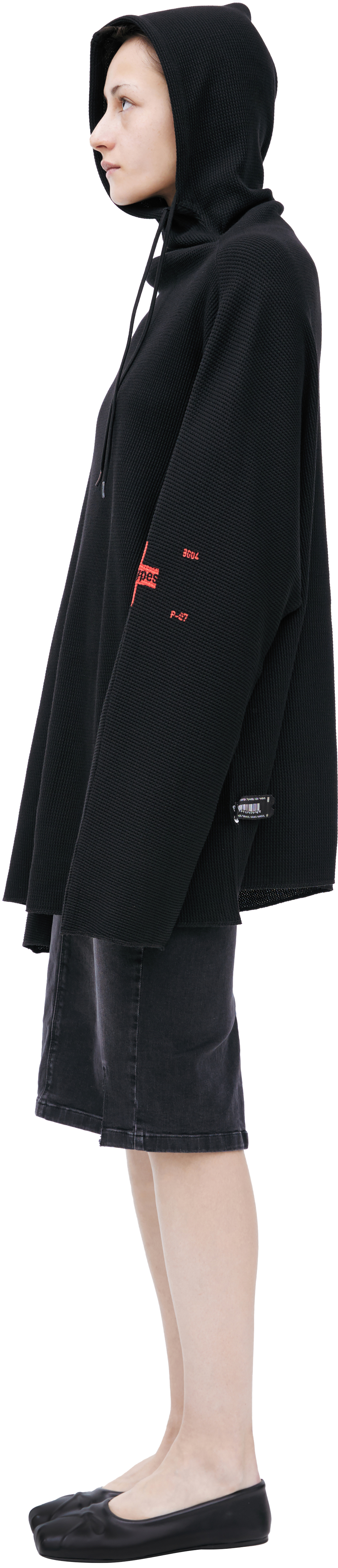 PROTOTYPES Худи с вышивкой на рукавах