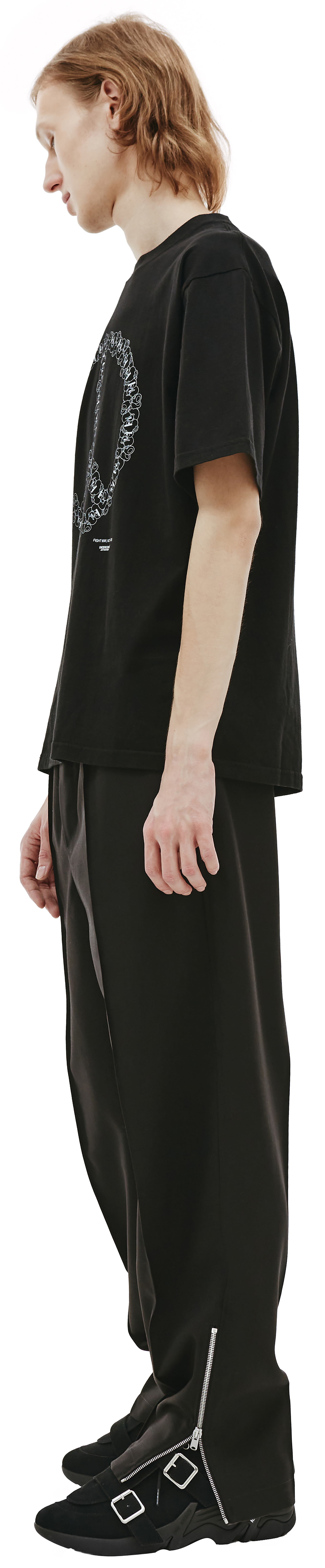 Undercover Черная футболка Fight War