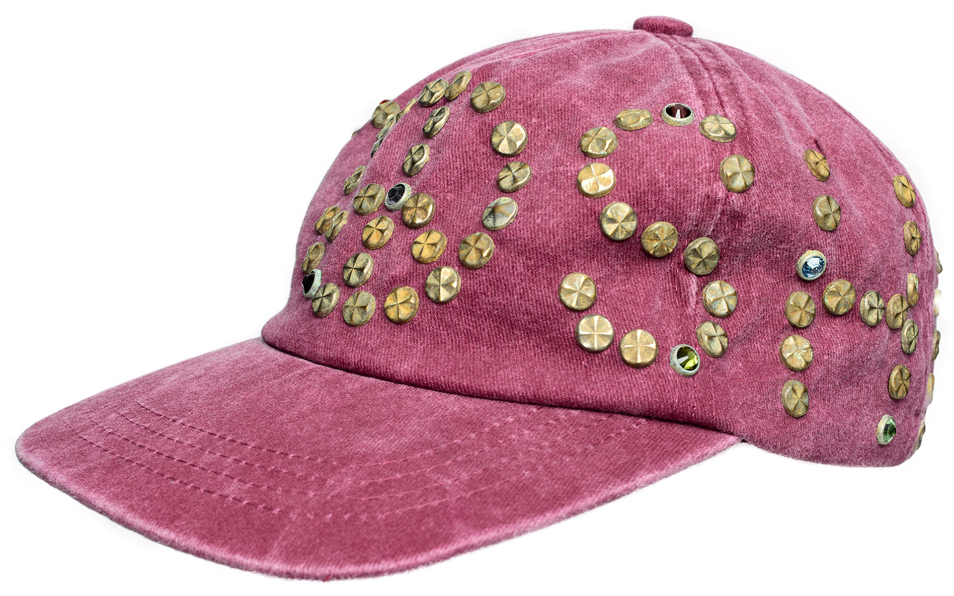 Satoshi Nakamoto Красная кепка с заклепками