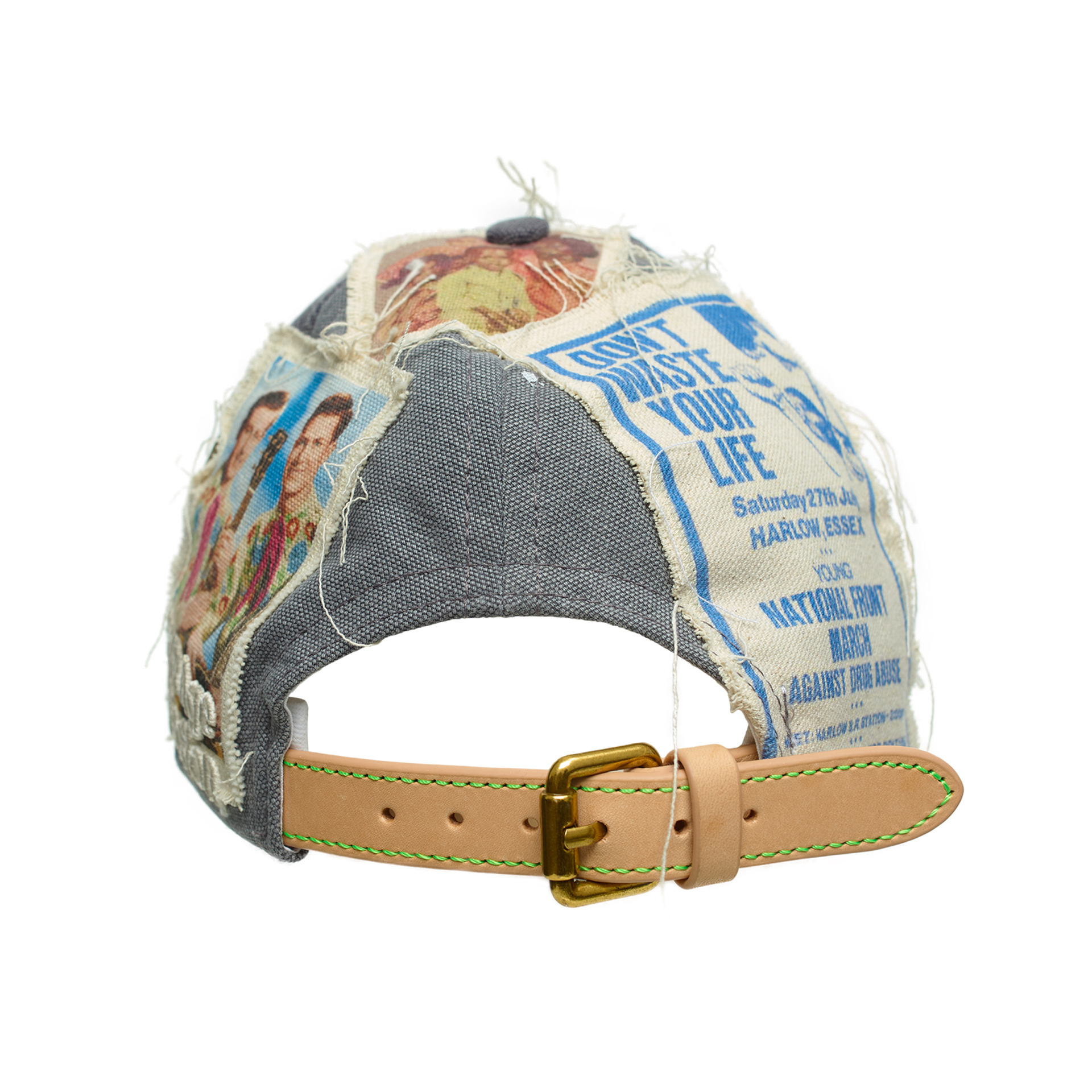 BETTER WITH AGE Серая кепка с патчами