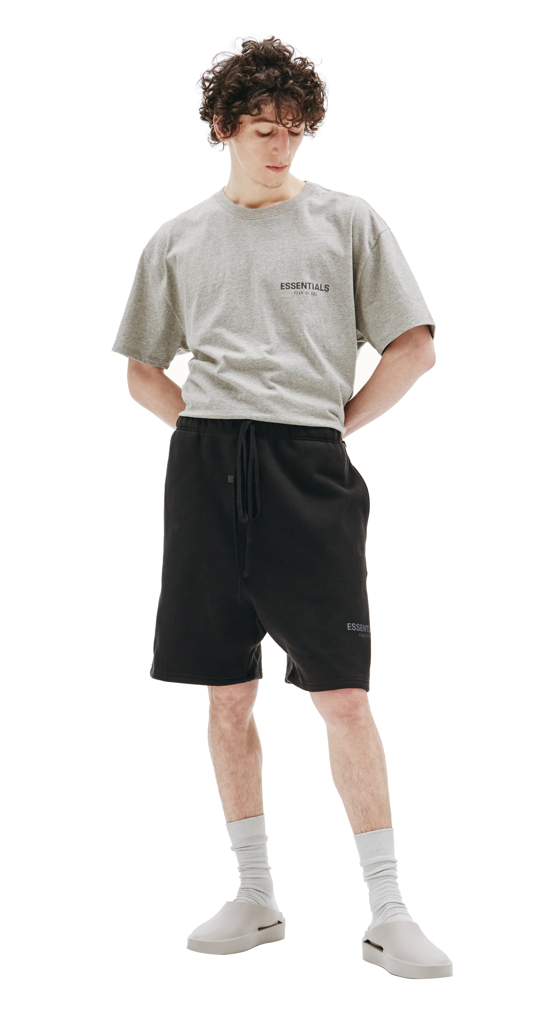 Fear of God Essentials Оверсайз футболка с логотипом