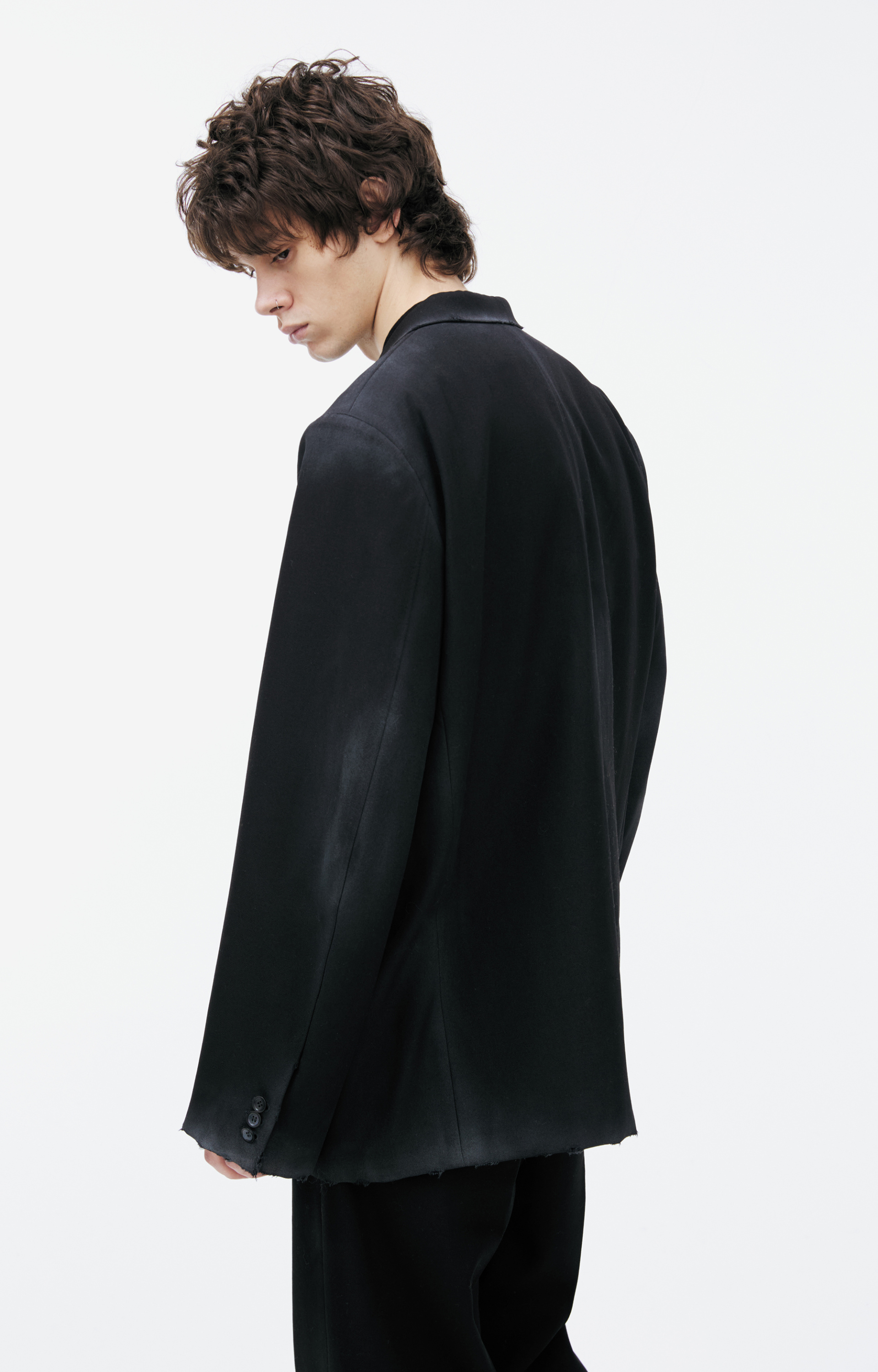 Doublet Пиджак с эффектом потертостей