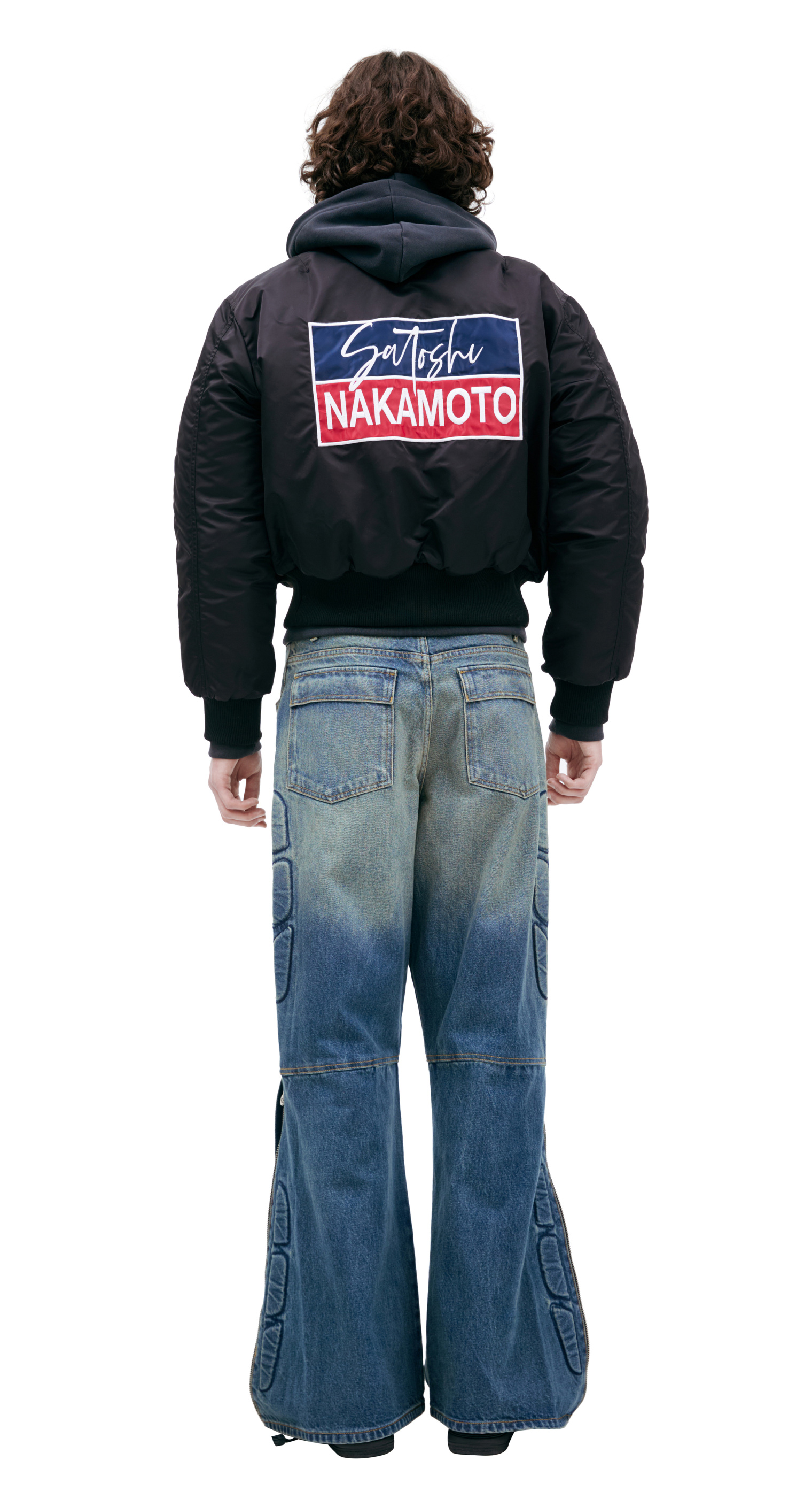 Satoshi Nakamoto Куртка с нашивками
