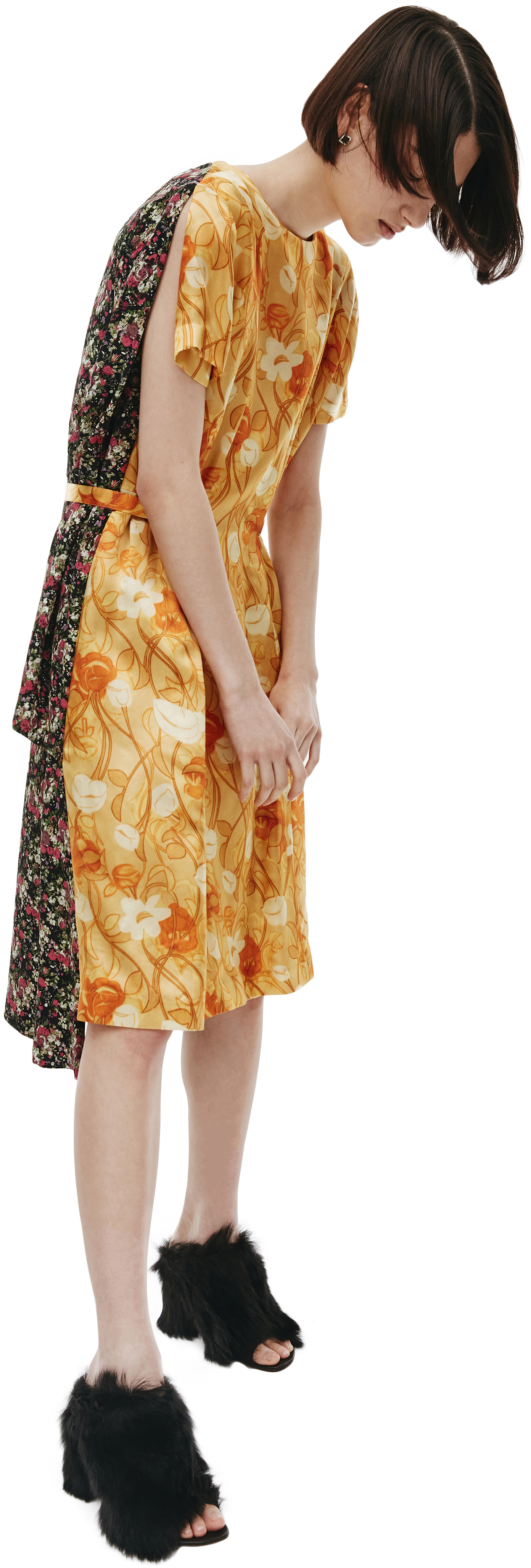 VETEMENTS Комбинированное платье Archive