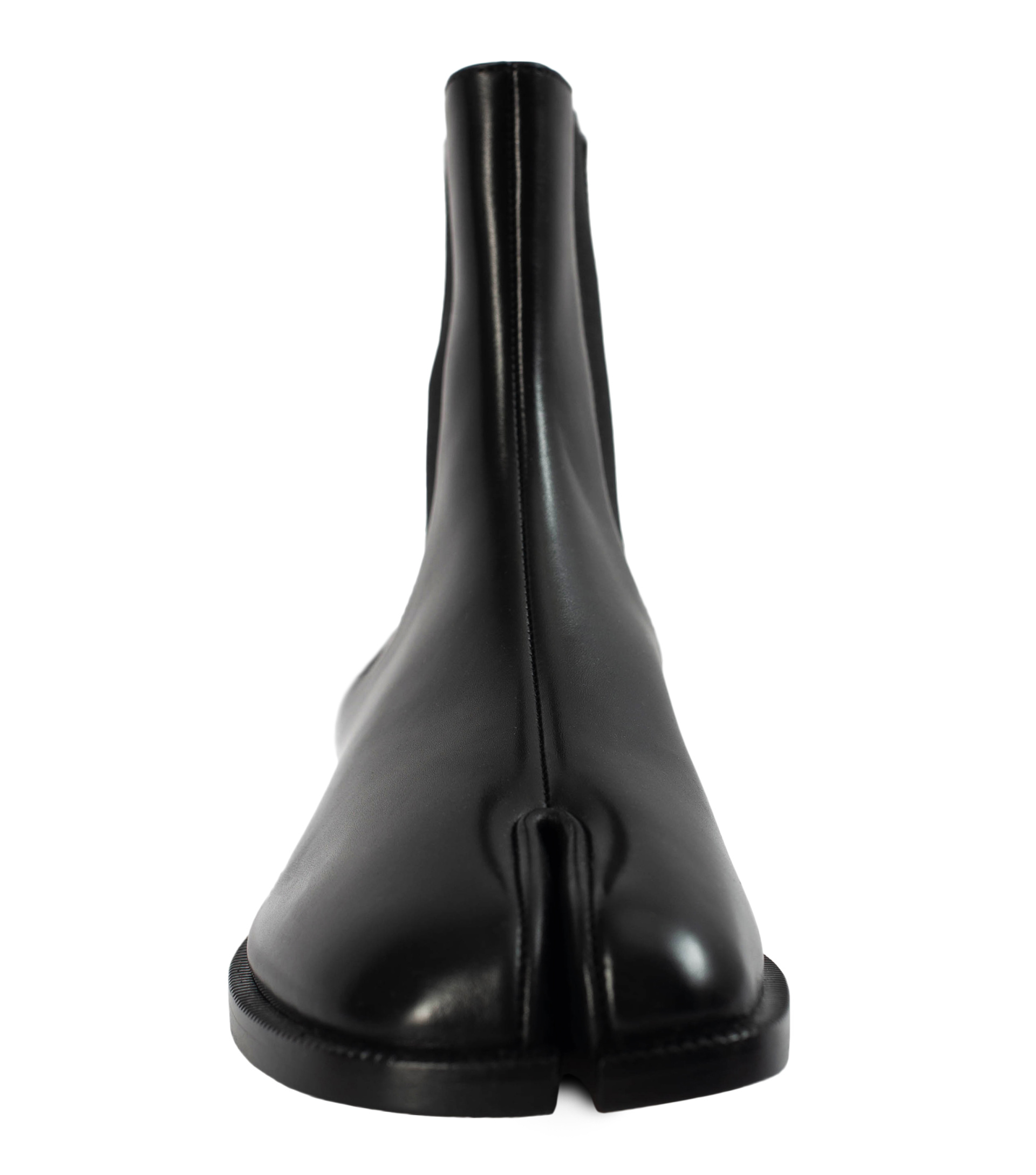 Maison Margiela Черные кожаные челси Tabi