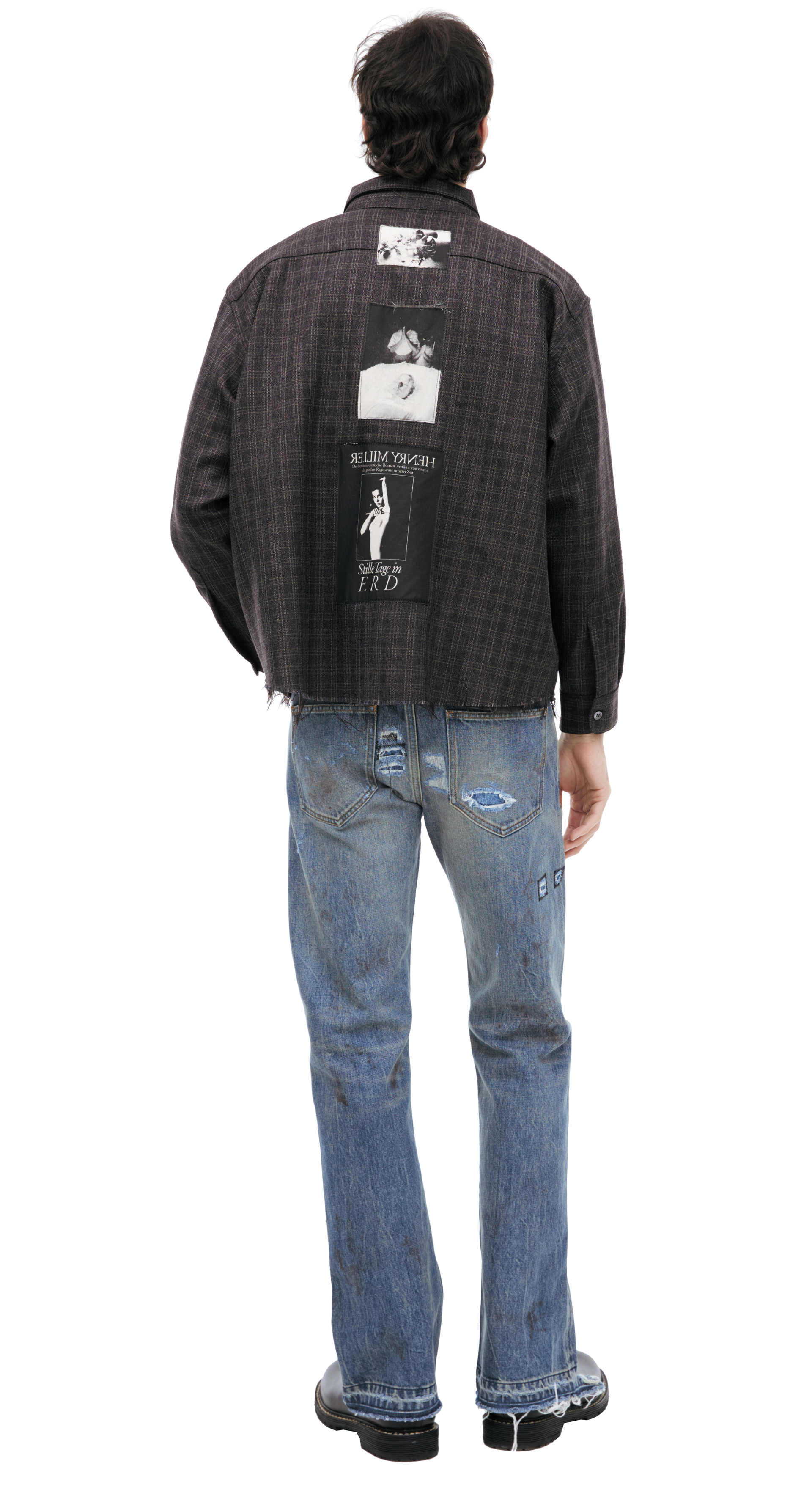 Enfants Riches Déprimés Рубашка Assemblage Flannel