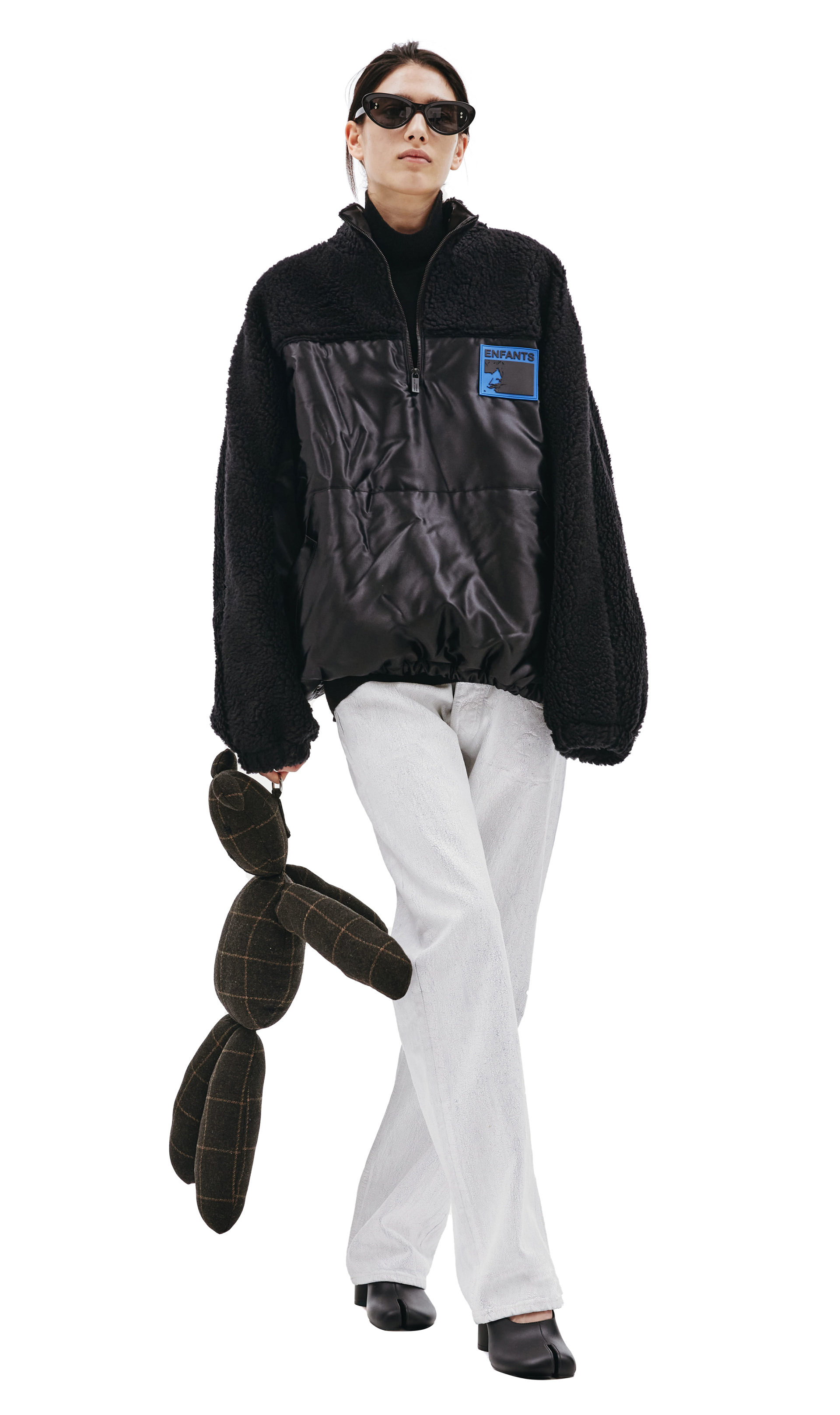 Enfants Riches Déprimés Игрушка медведь Pathétique I в клетку