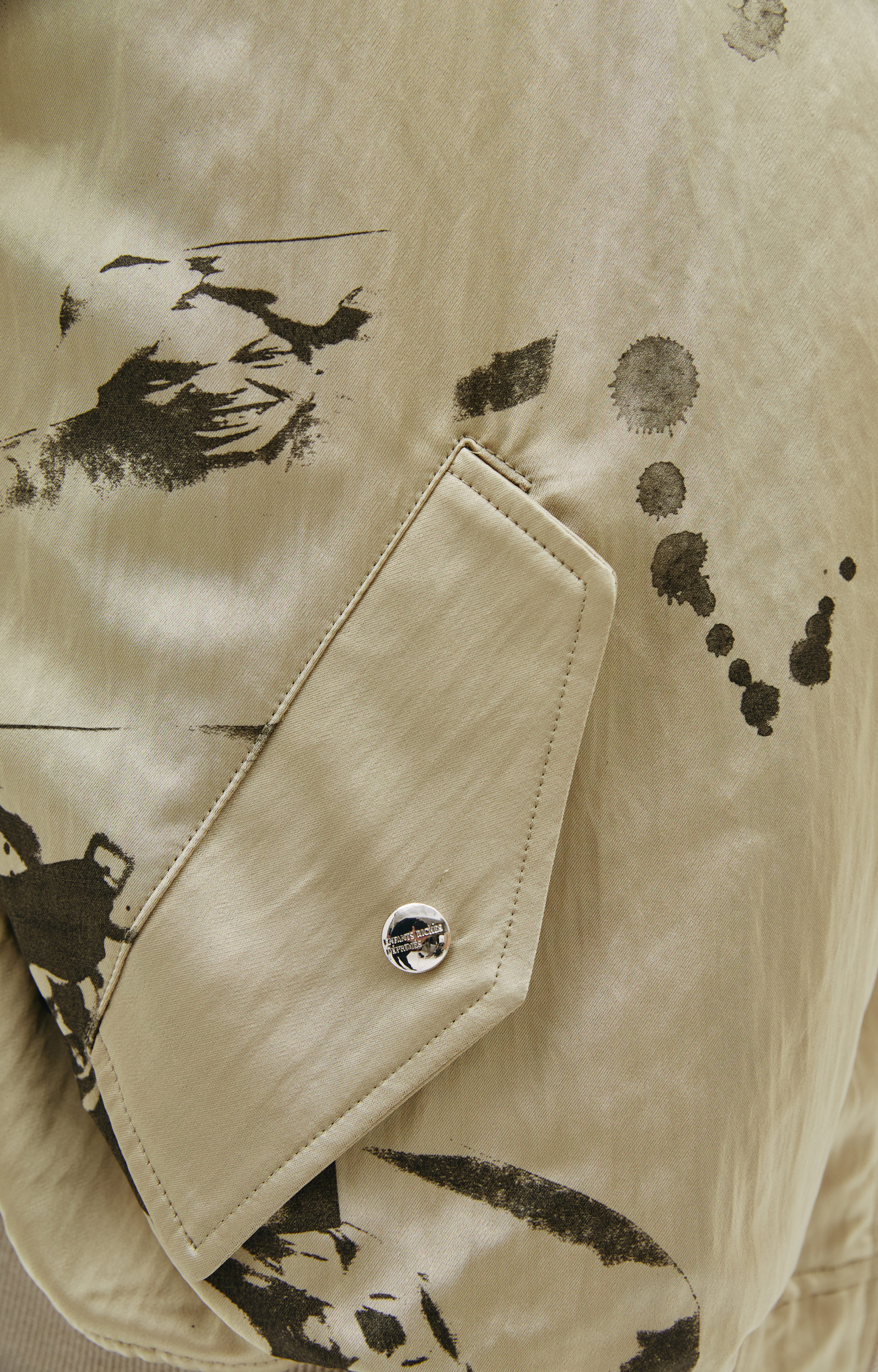 Enfants Riches Déprimés Оверсайз бомбер Anxiety с принтами