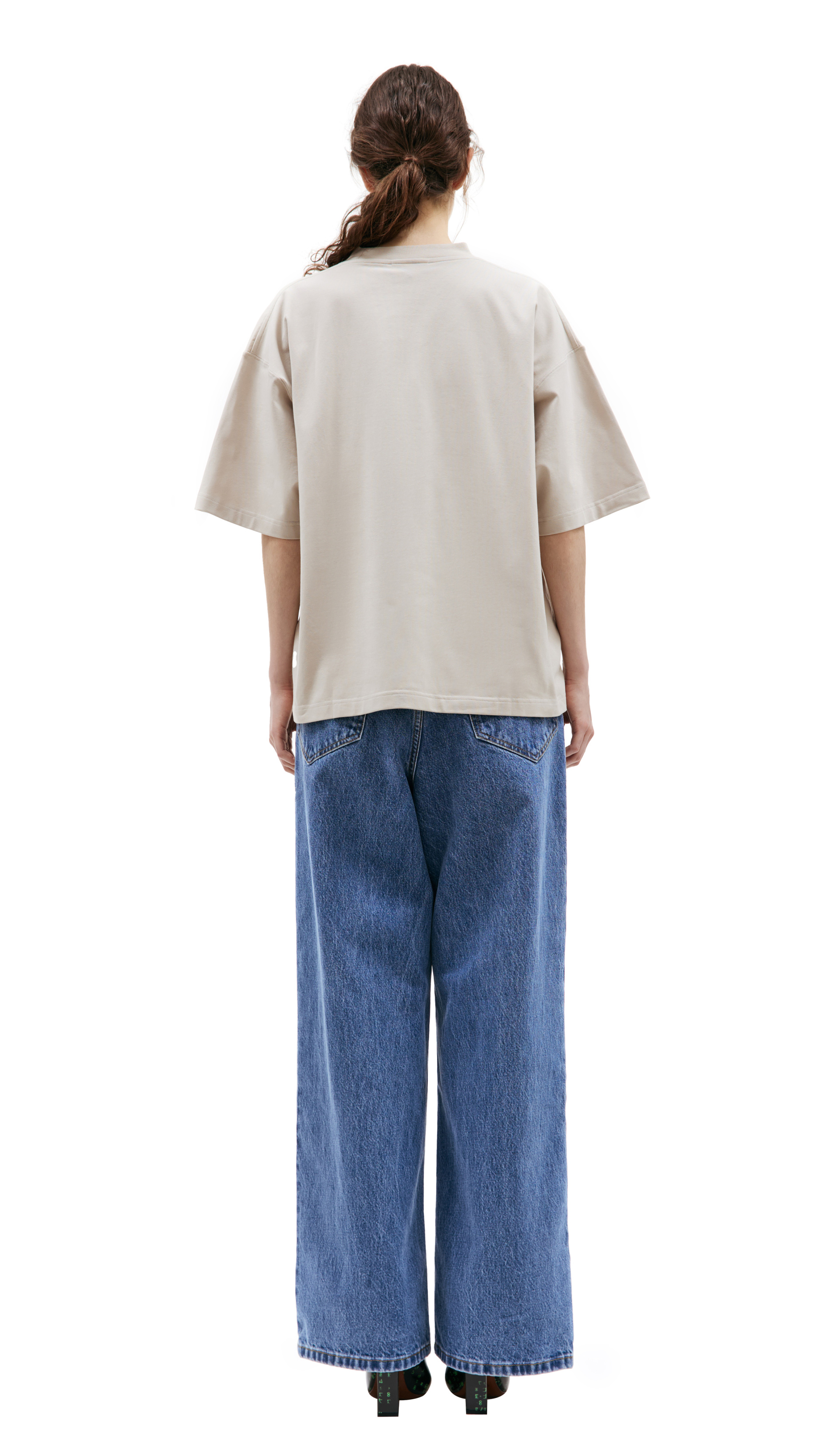 VTMNTS Укороченная футболка с логотипом