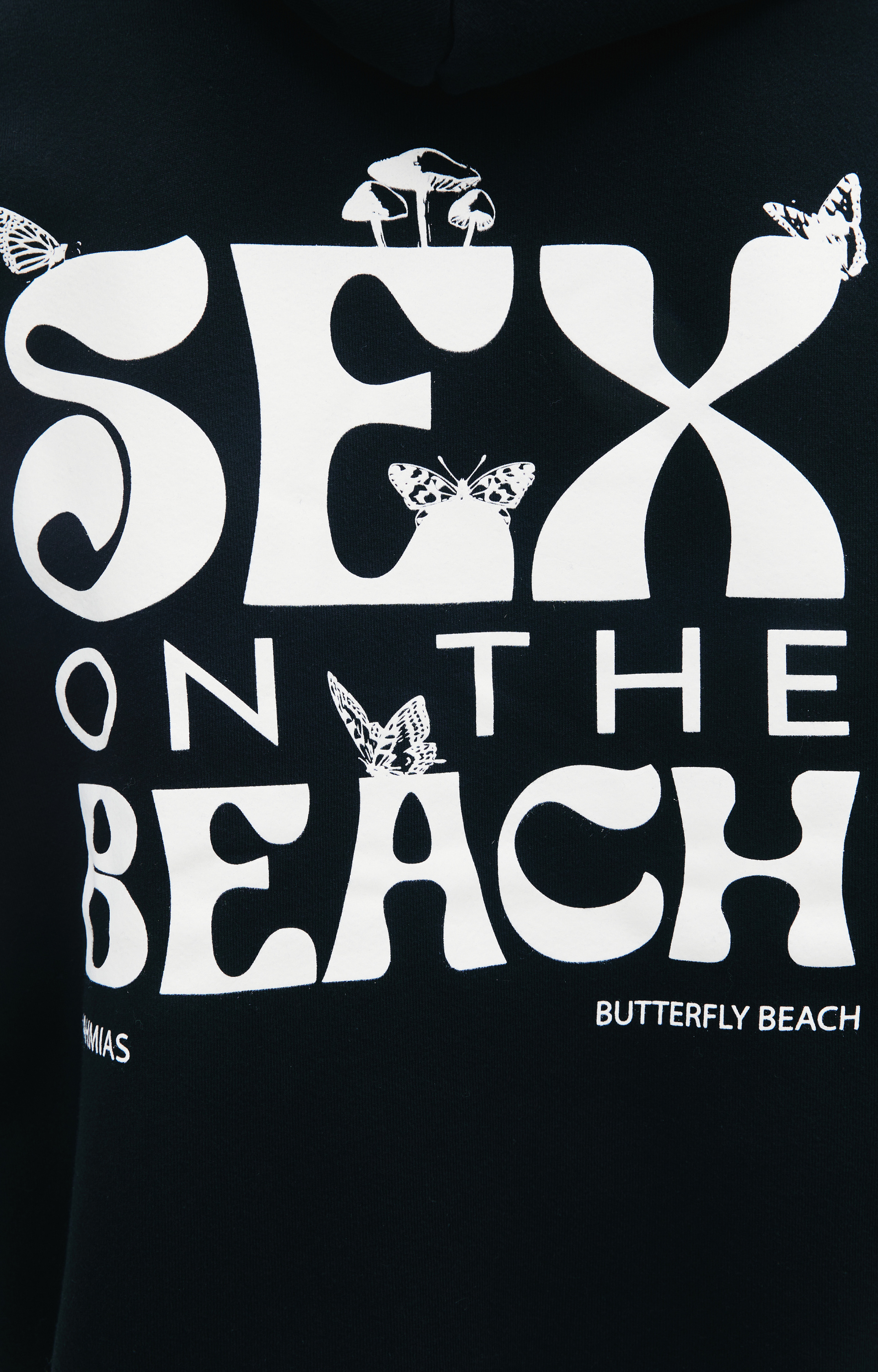 Nahmias Оверсайз худи с принтом