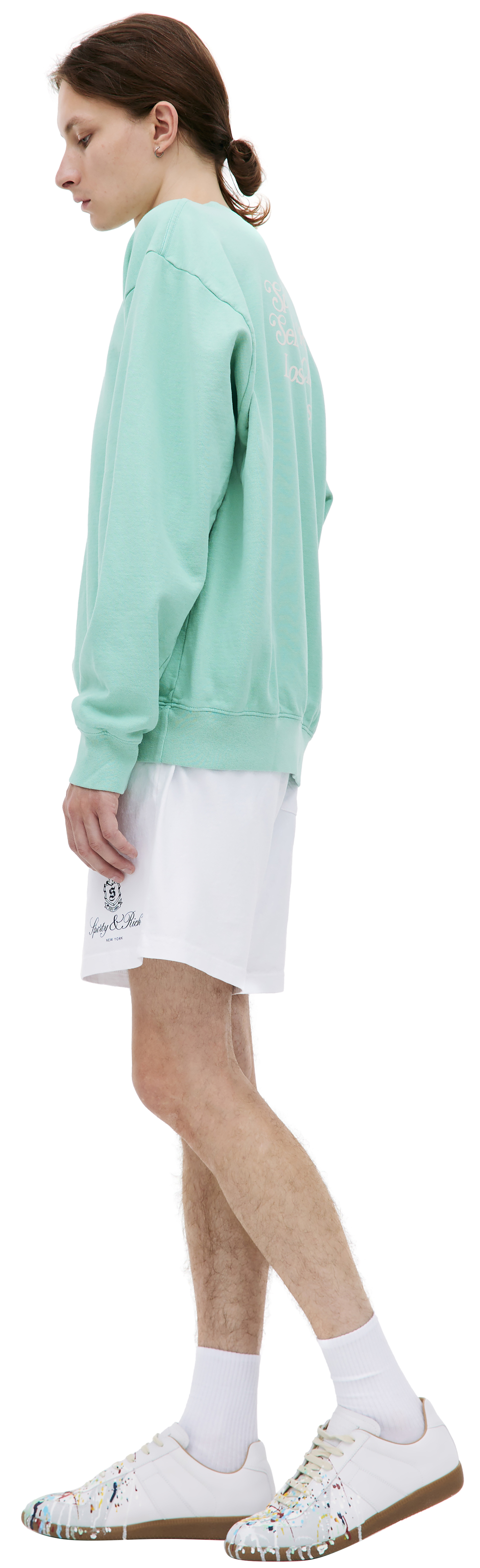 SPORTY & RICH Свитшот с принтом \'Self Love Club\'