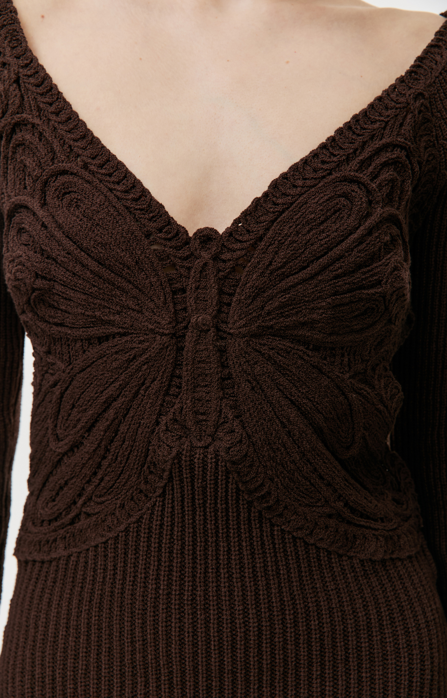 Blumarine Вязаное платье мини