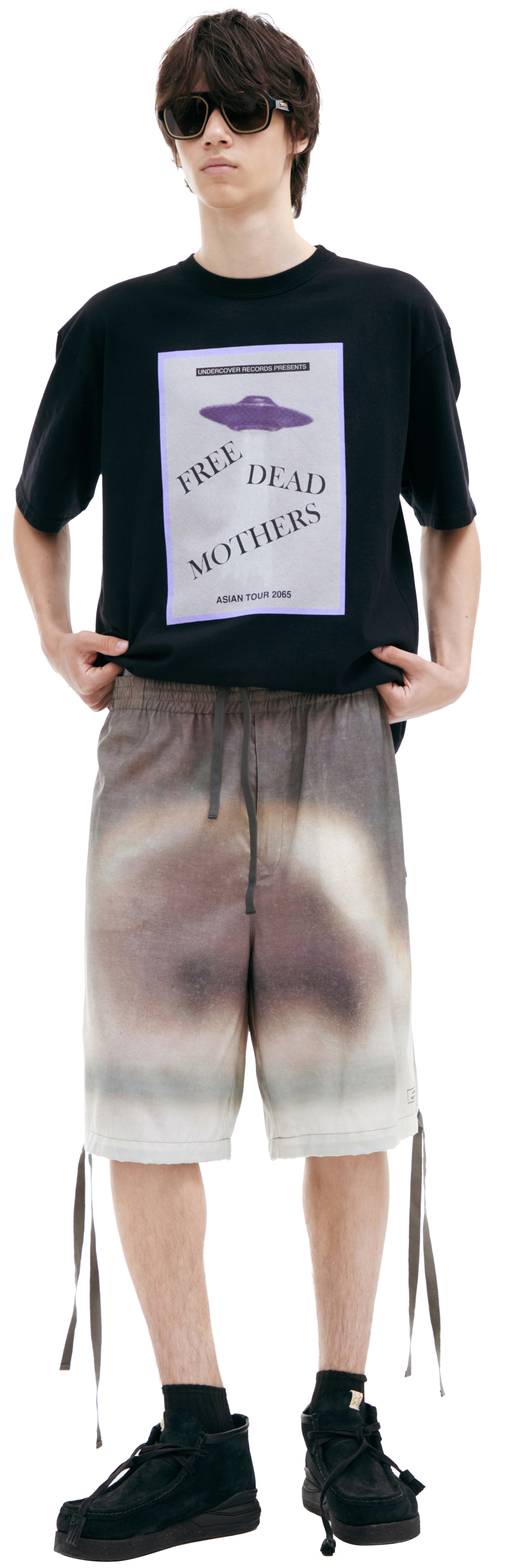 Undercover Шорты с градиентом