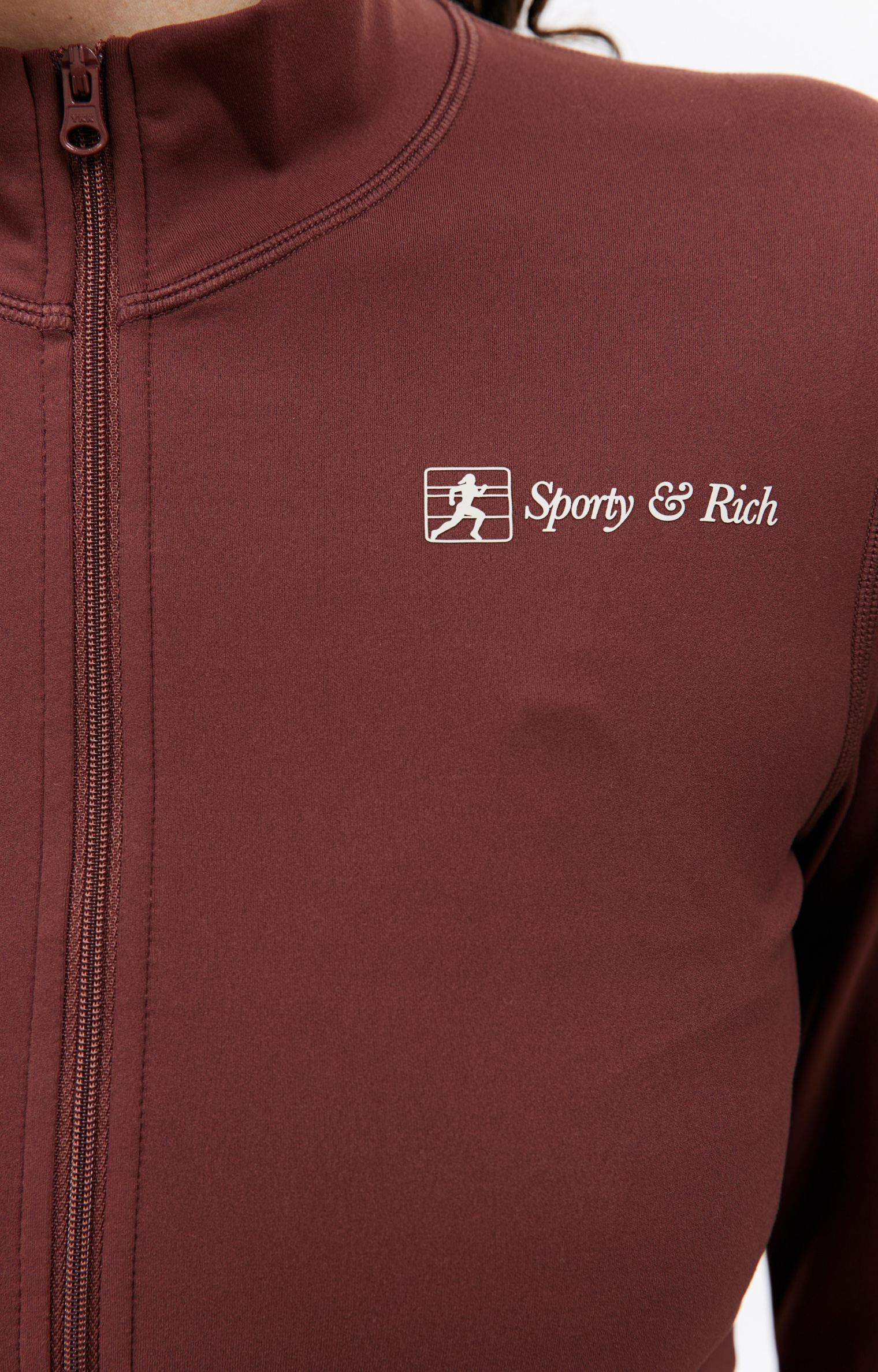 SPORTY & RICH Спортивная куртка на молнии