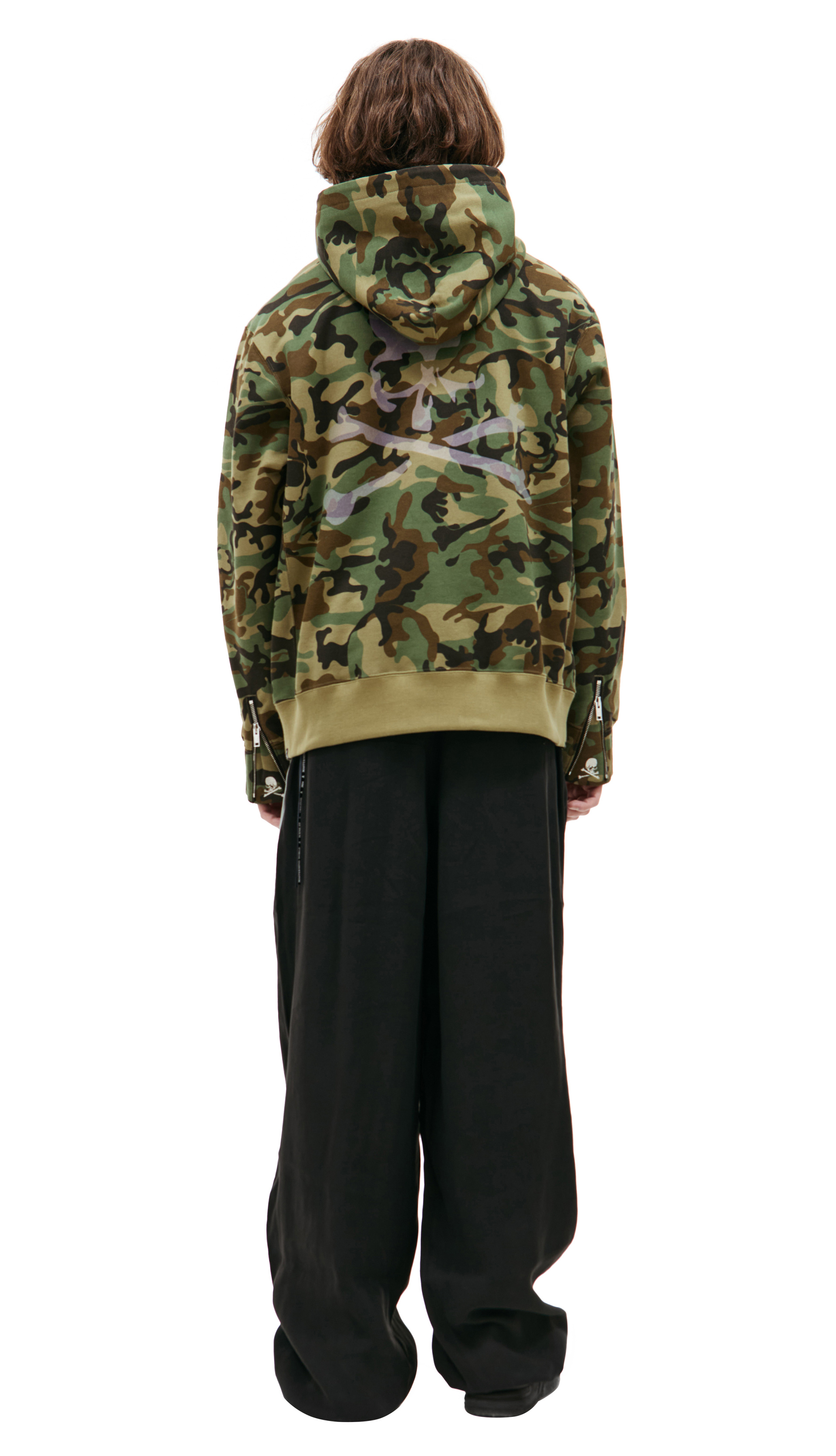Mastermind WORLD Камуфляжное худи на молнии