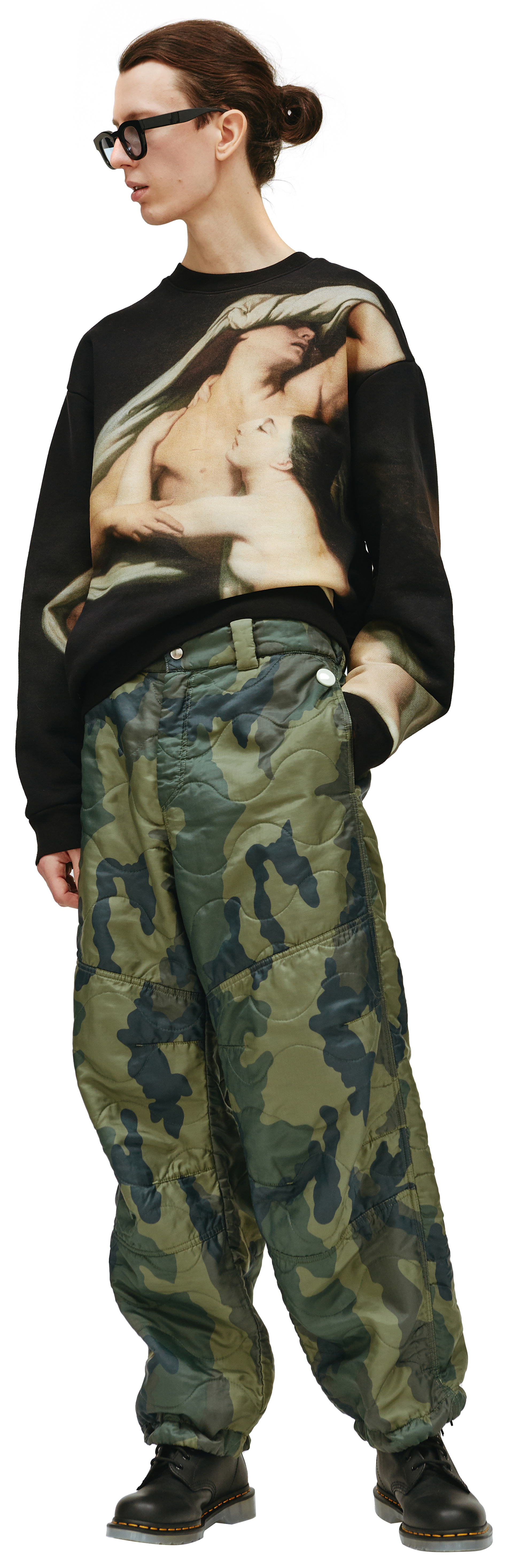 OAMC Стеганые брюки Re:Work