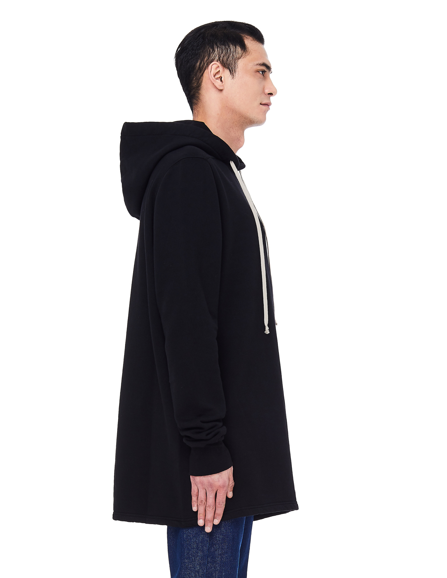 DRKSHDW by Rick Owens Хлопковое худи оверсайз