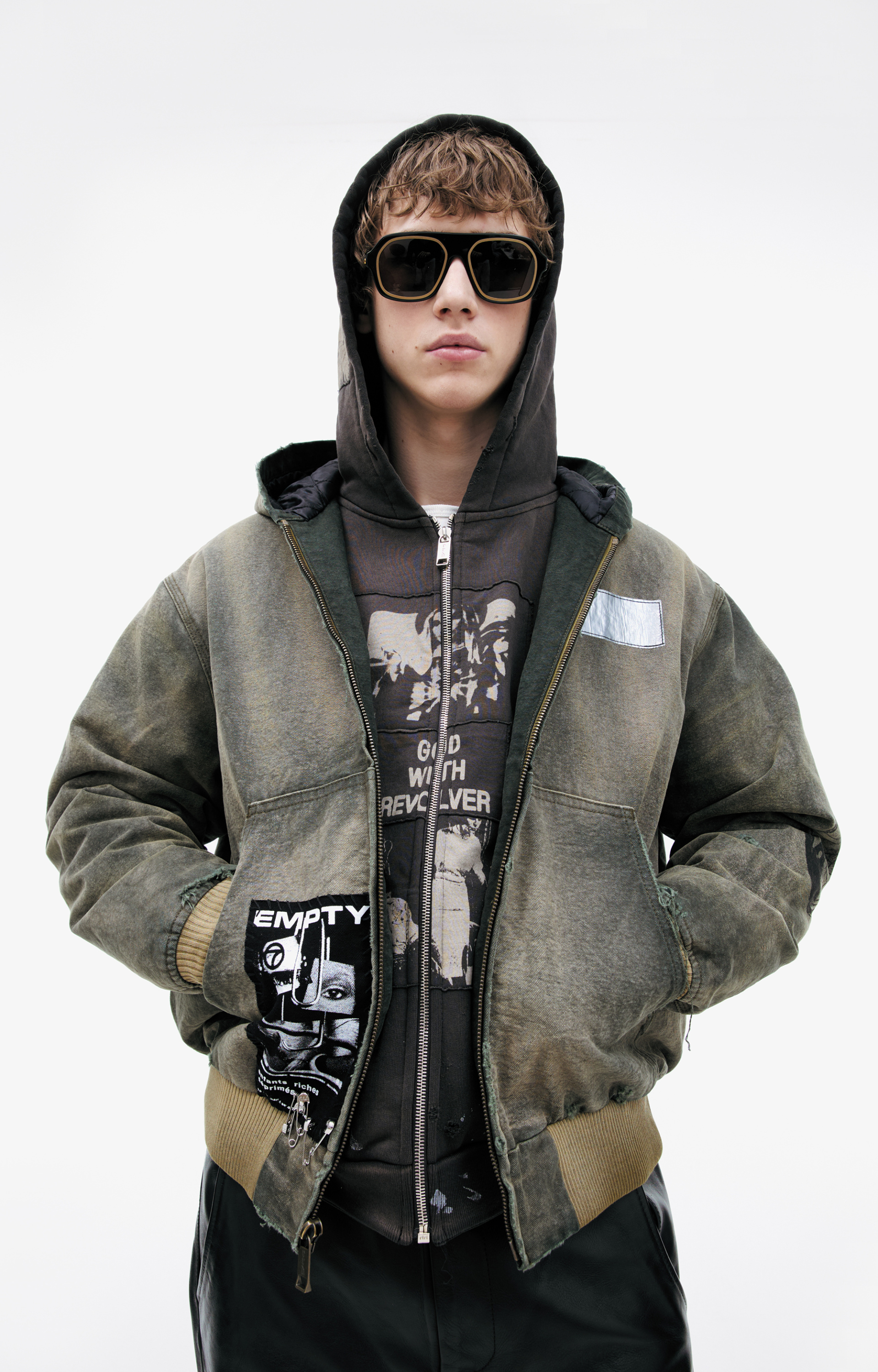 Enfants Riches Déprimés Джинсовая куртка с патчем