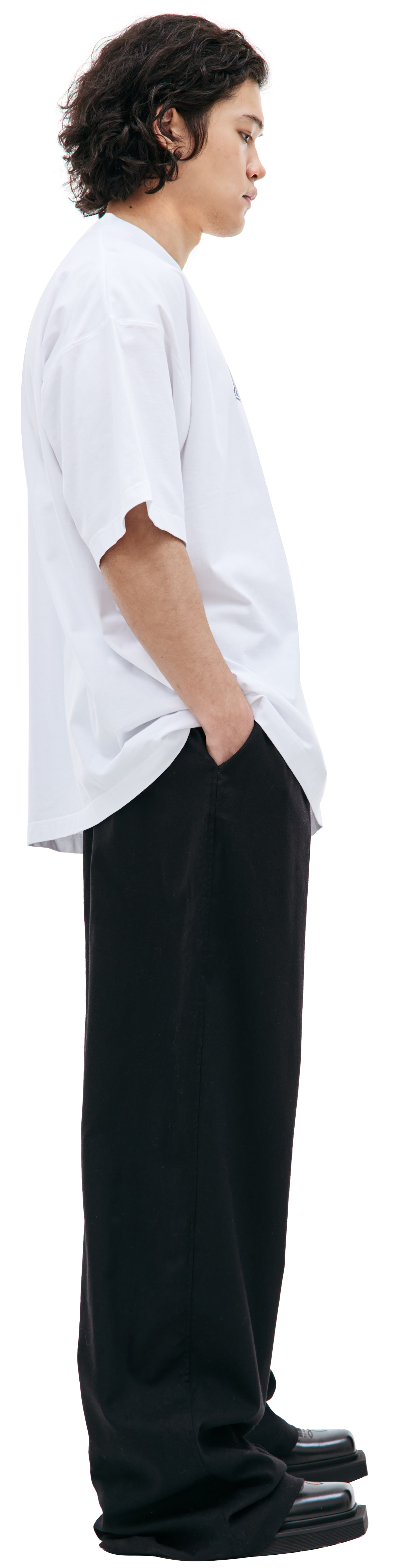 VETEMENTS Оверсайз футболка с принтом \'Amor\'