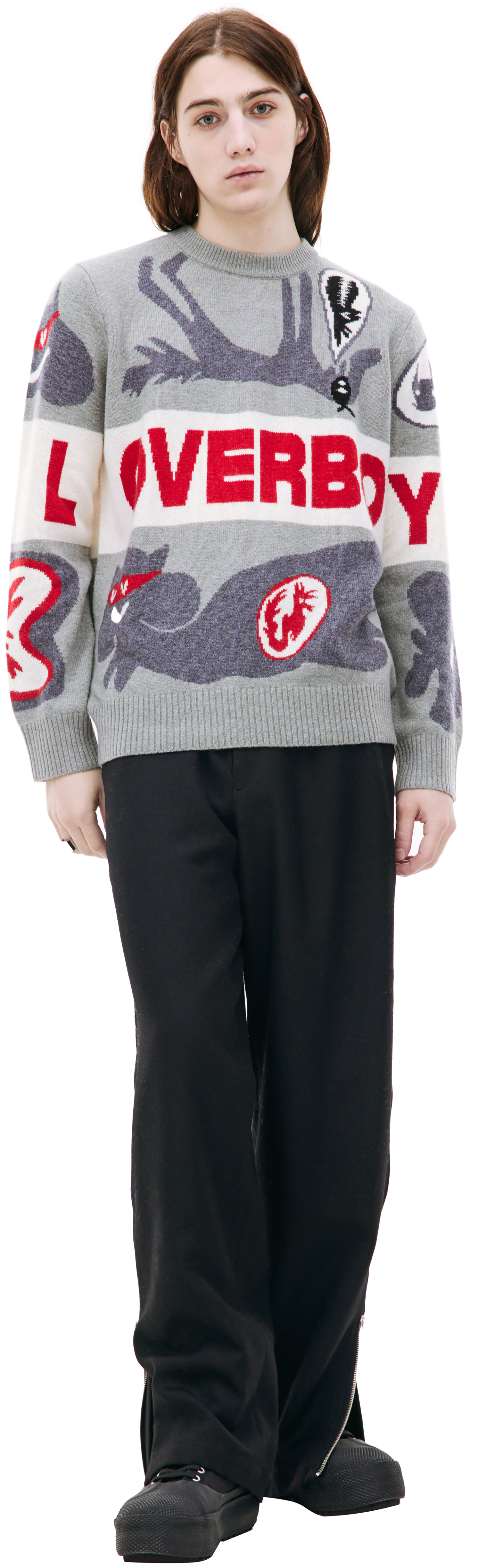CHARLES JEFFREY LOVERBOY Свитер с логотипом Loverboy