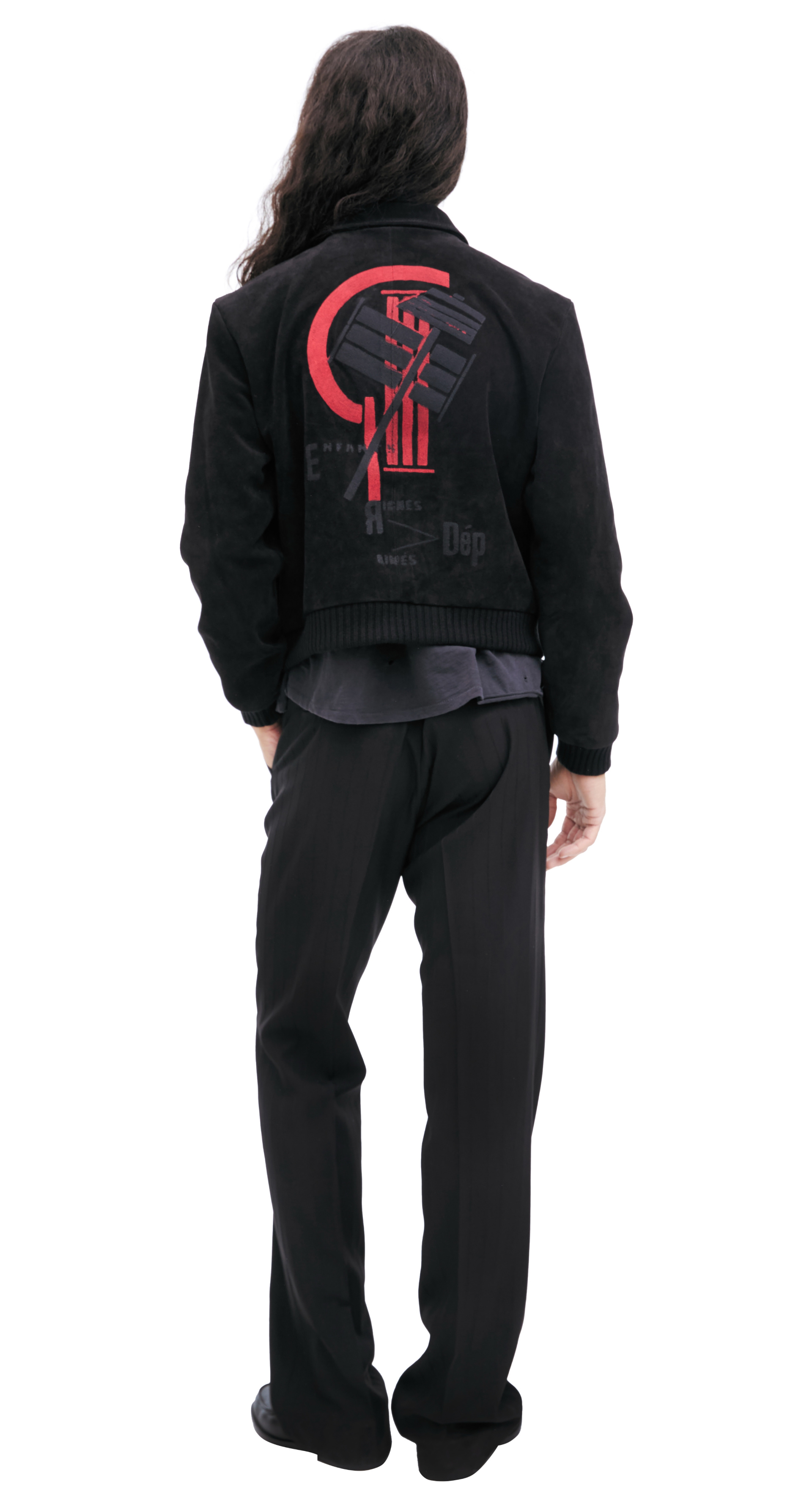 Enfants Riches Déprimés Замшевый бомбер