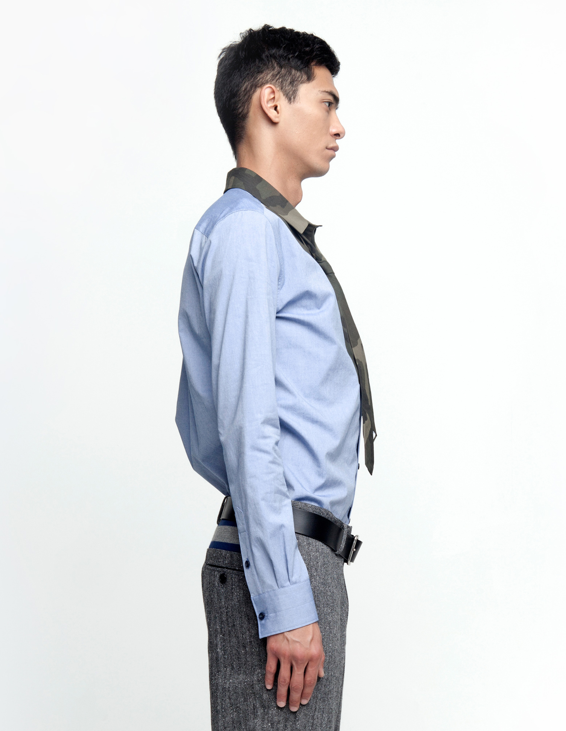 Yoshio Kubo Рубашка с галстуком