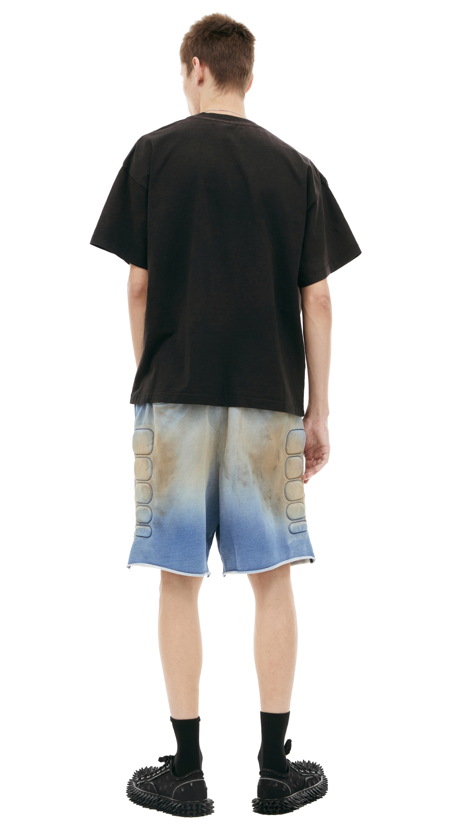 Satoshi Nakamoto Черная футболка с принтом