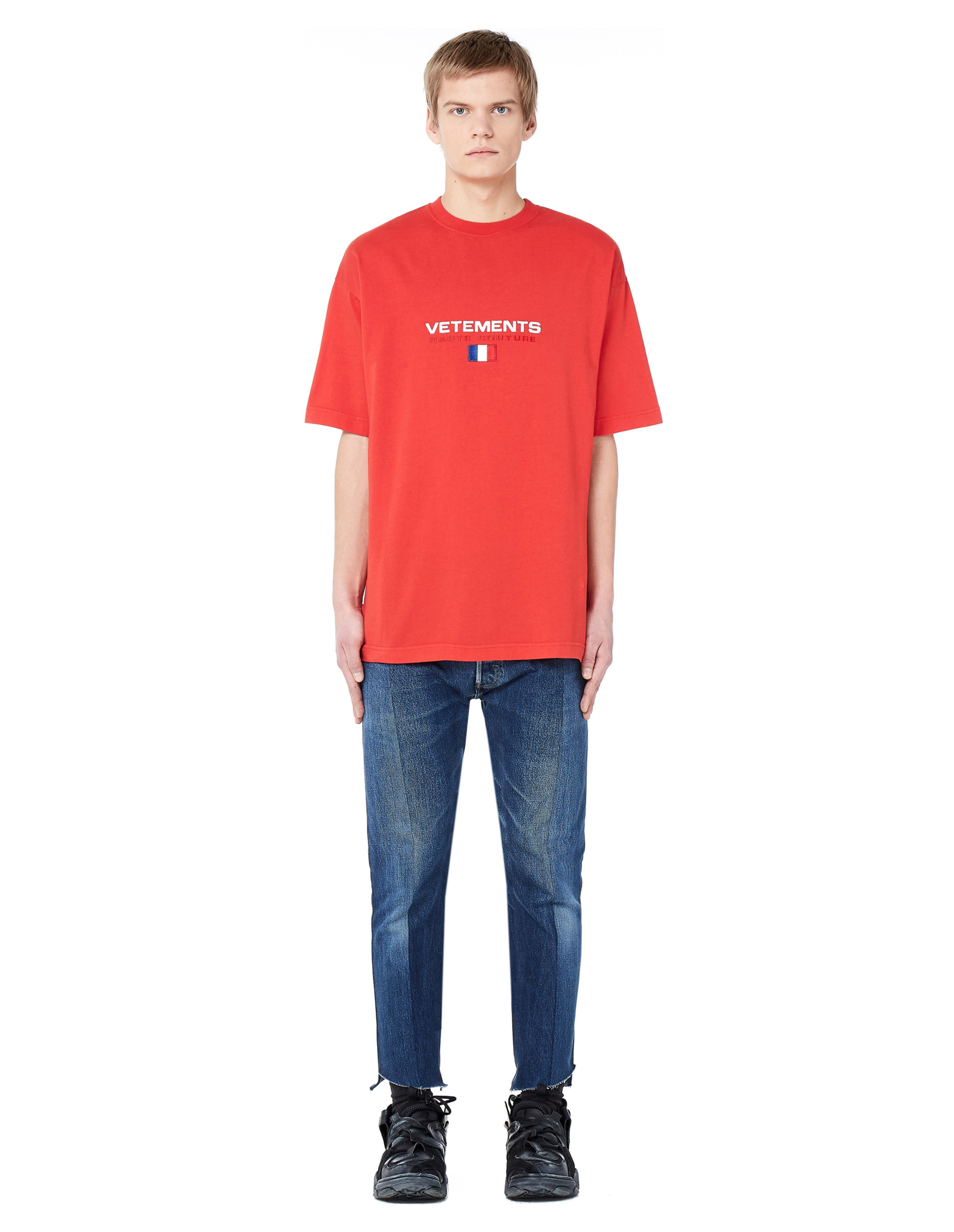 VETEMENTS Футболка из хлопка Haute Couture