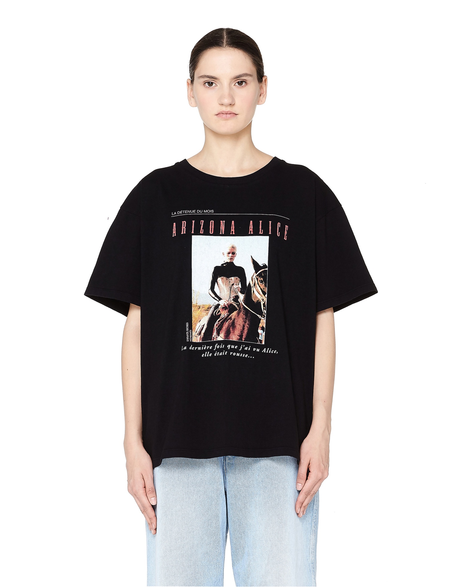 Enfants Riches Déprimés Черная футболка \'Arizona Alice\'