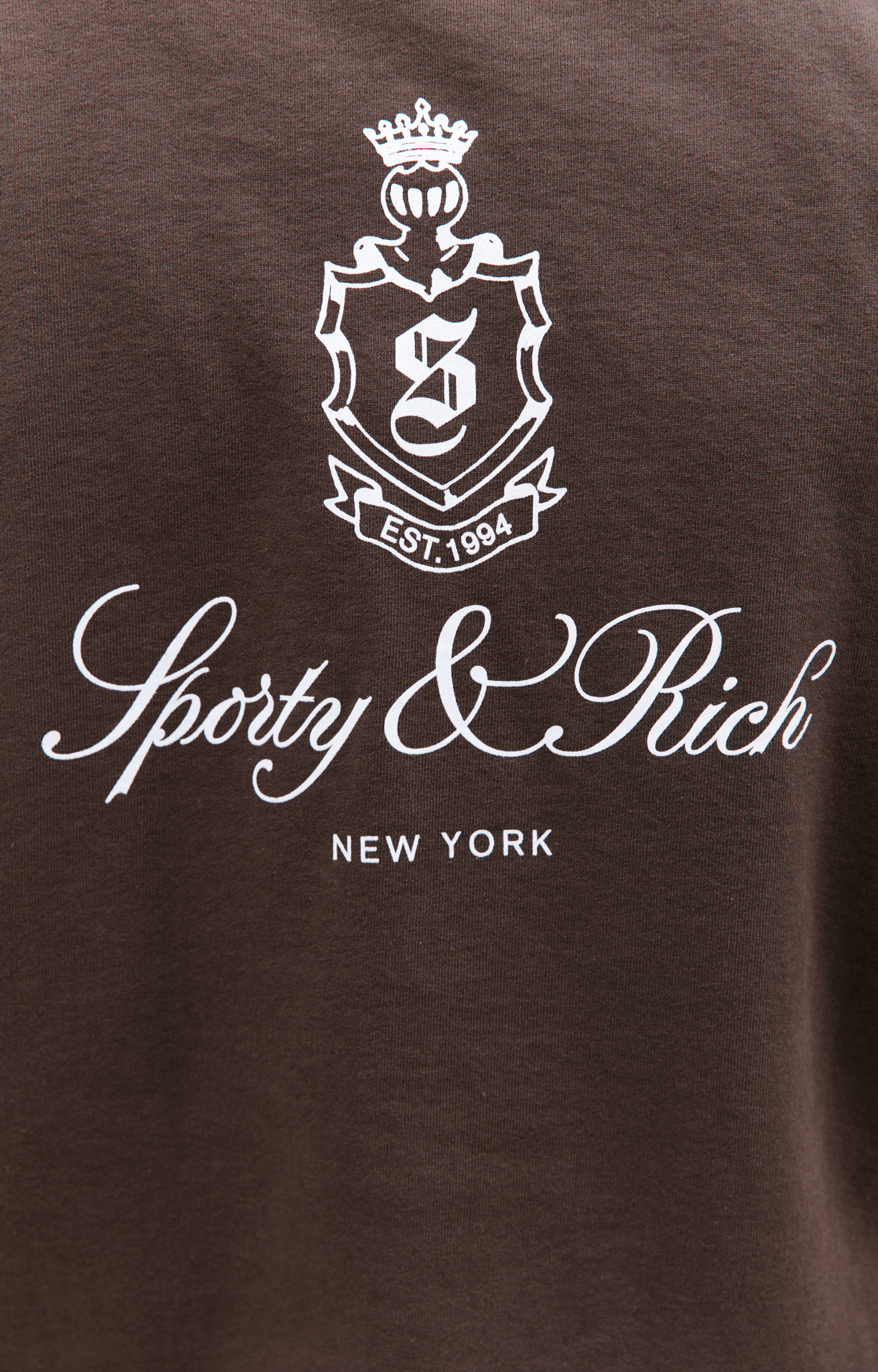 SPORTY & RICH Худи Vendom с логотипом