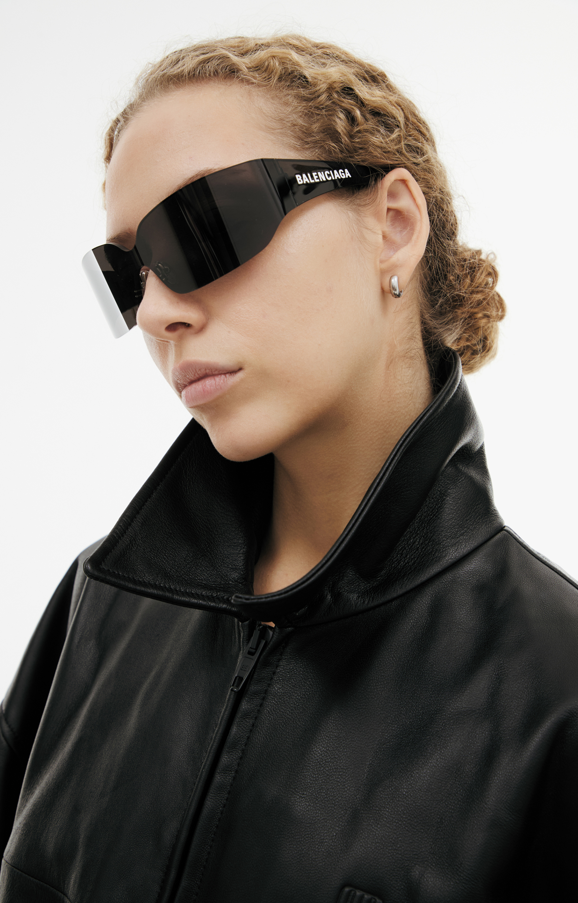 Balenciaga Черная куртка из кожи
